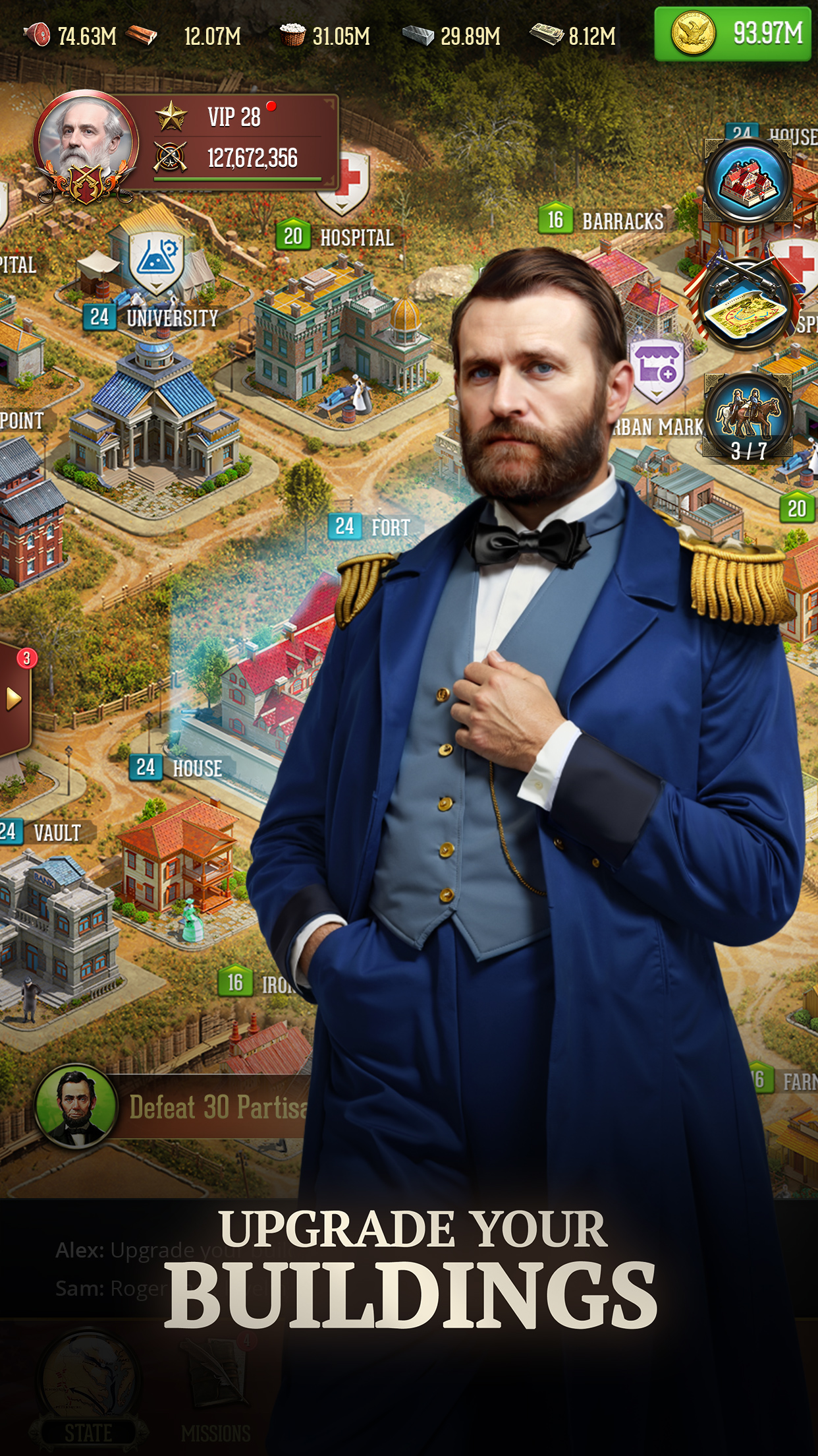 اسکرین شات 4 بازی War and Peace: Civil War