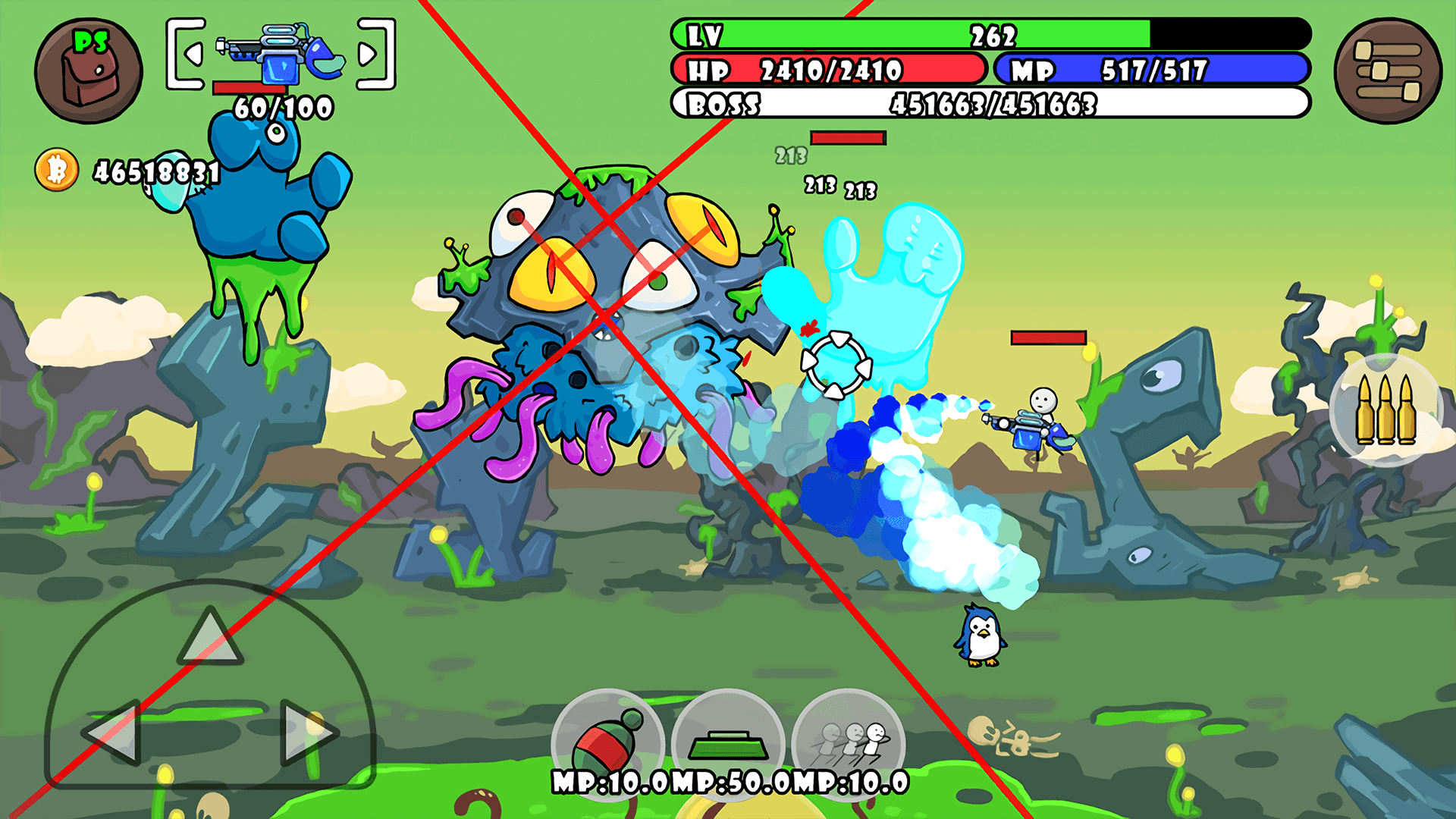 اسکرین شات 4 بازی One Gun Stickman offline games