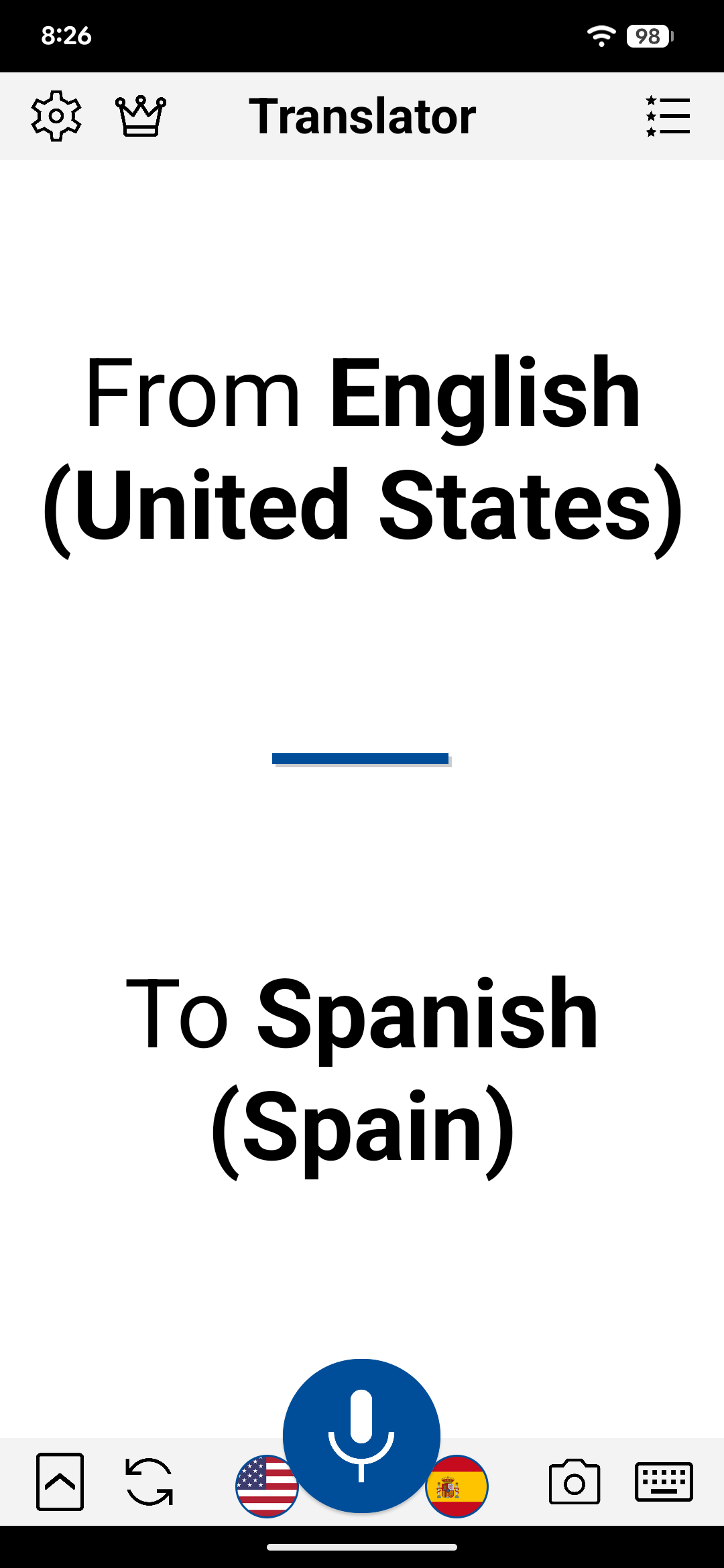 اسکرین شات 7 برنامه Instant Voice Translate