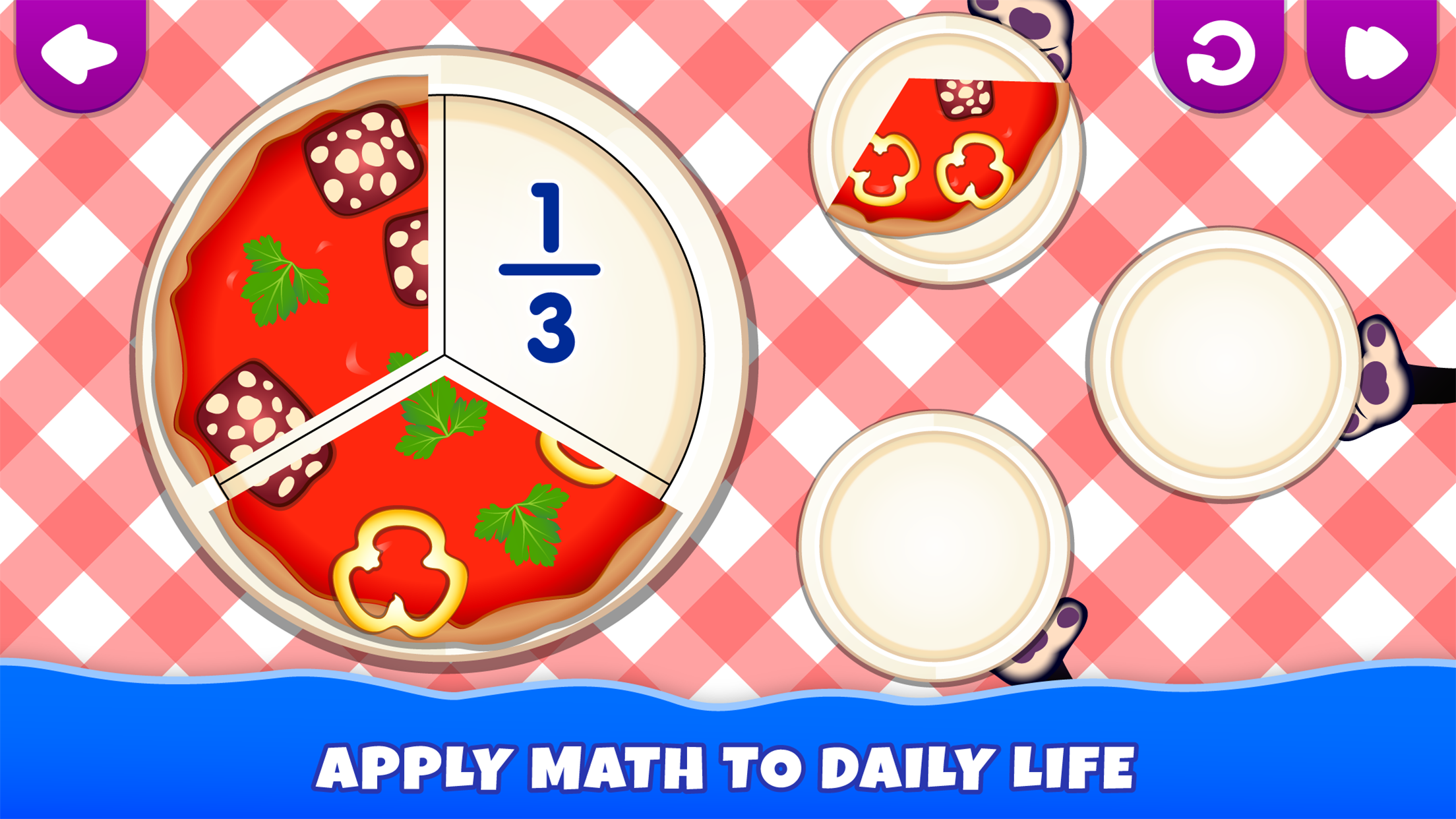 اسکرین شات 5 برنامه Funny Food Academy! Kids game!