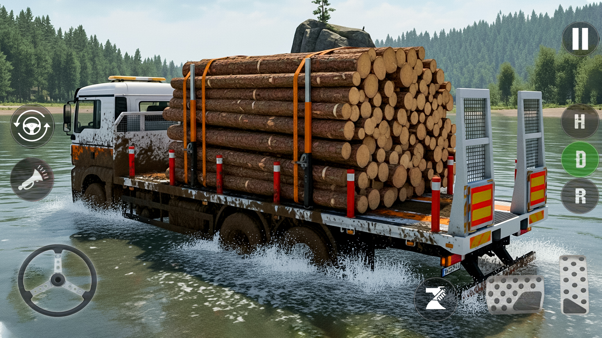 اسکرین شات 3 بازی Offroad Mud Truck Driving Game