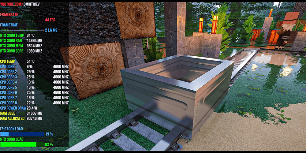 اسکرین شات 2 برنامه Realistic shader Mod for Mcpe