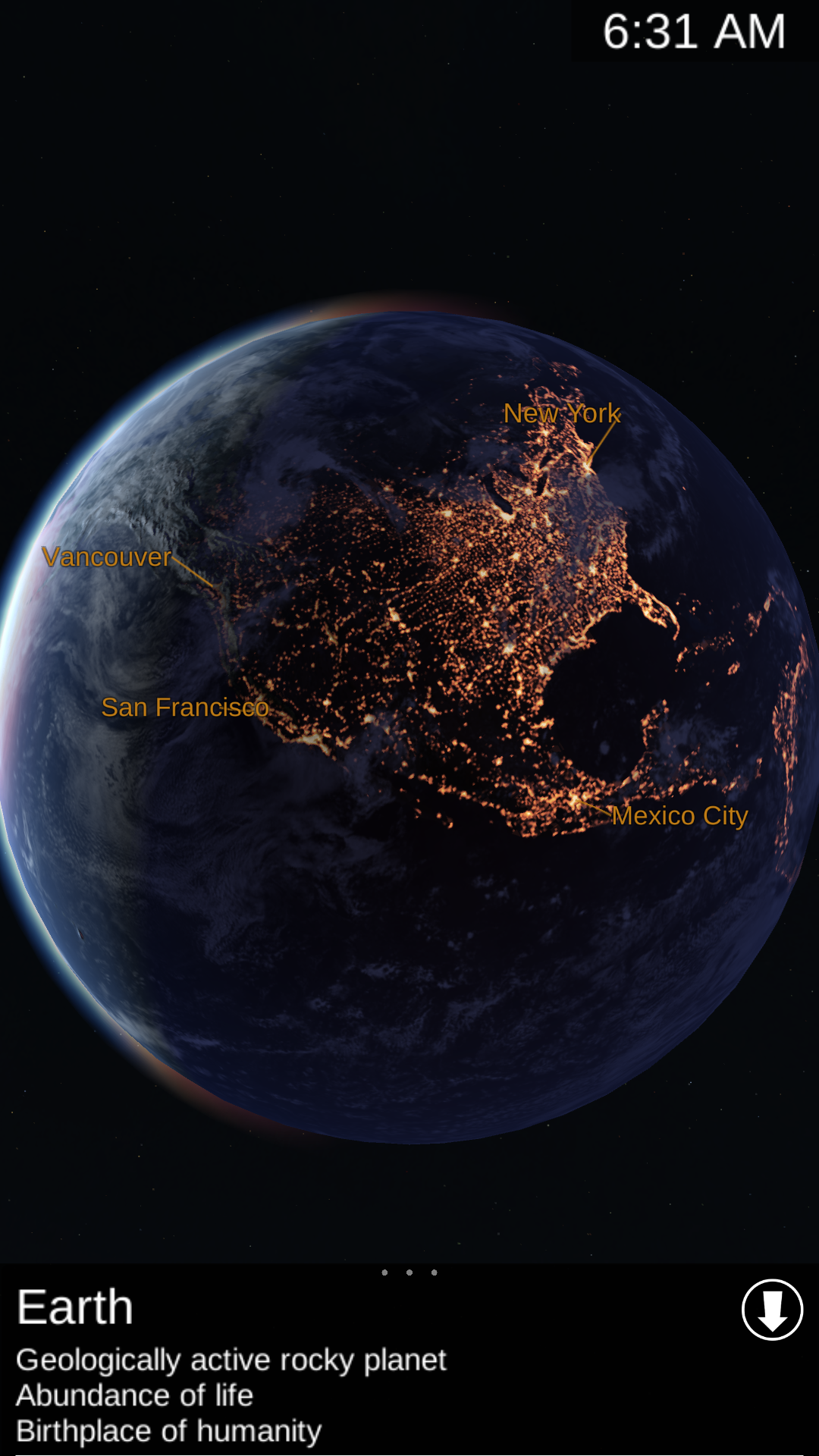 اسکرین شات 4 برنامه Star Chart