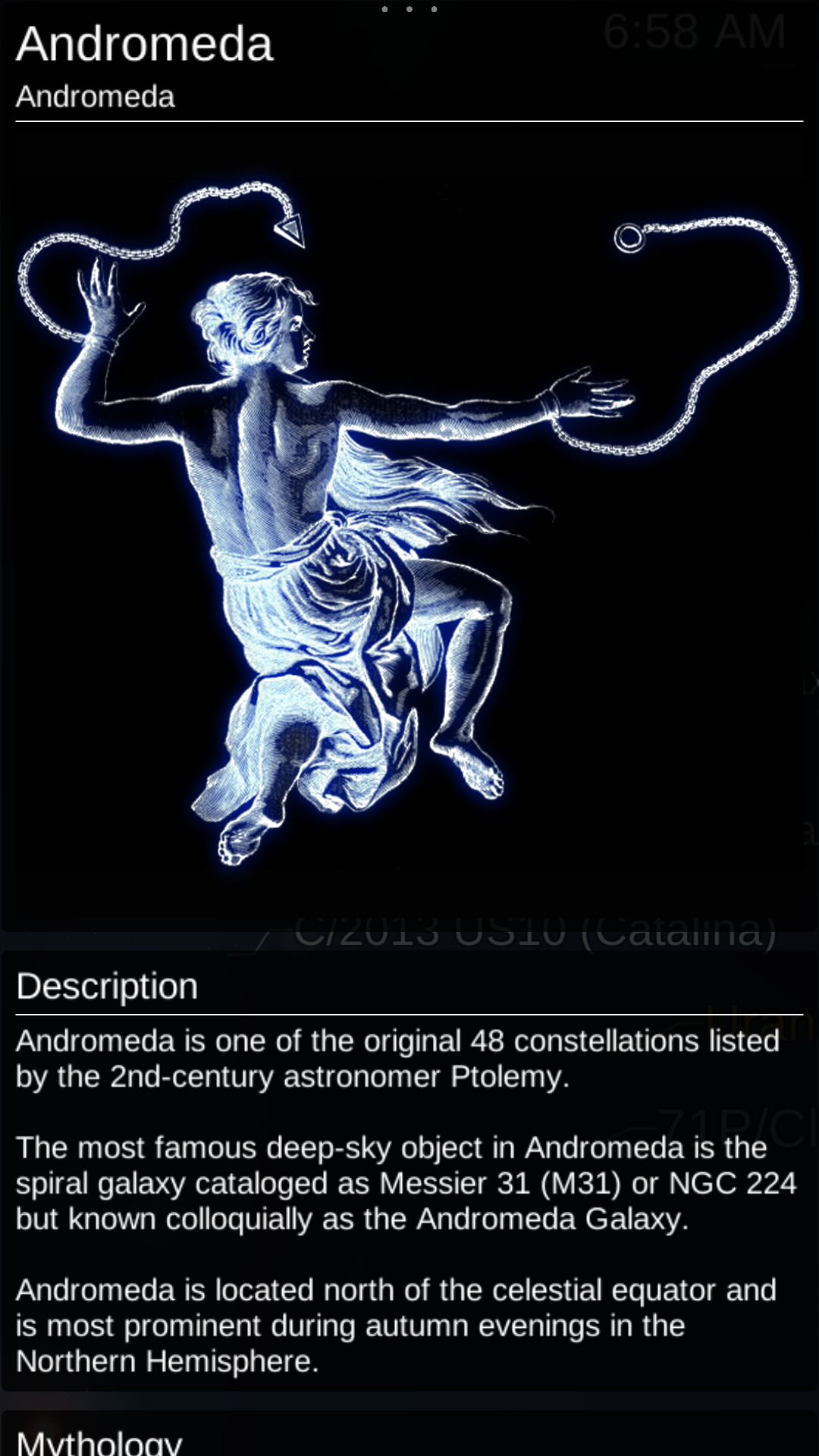 اسکرین شات 5 برنامه Star Chart