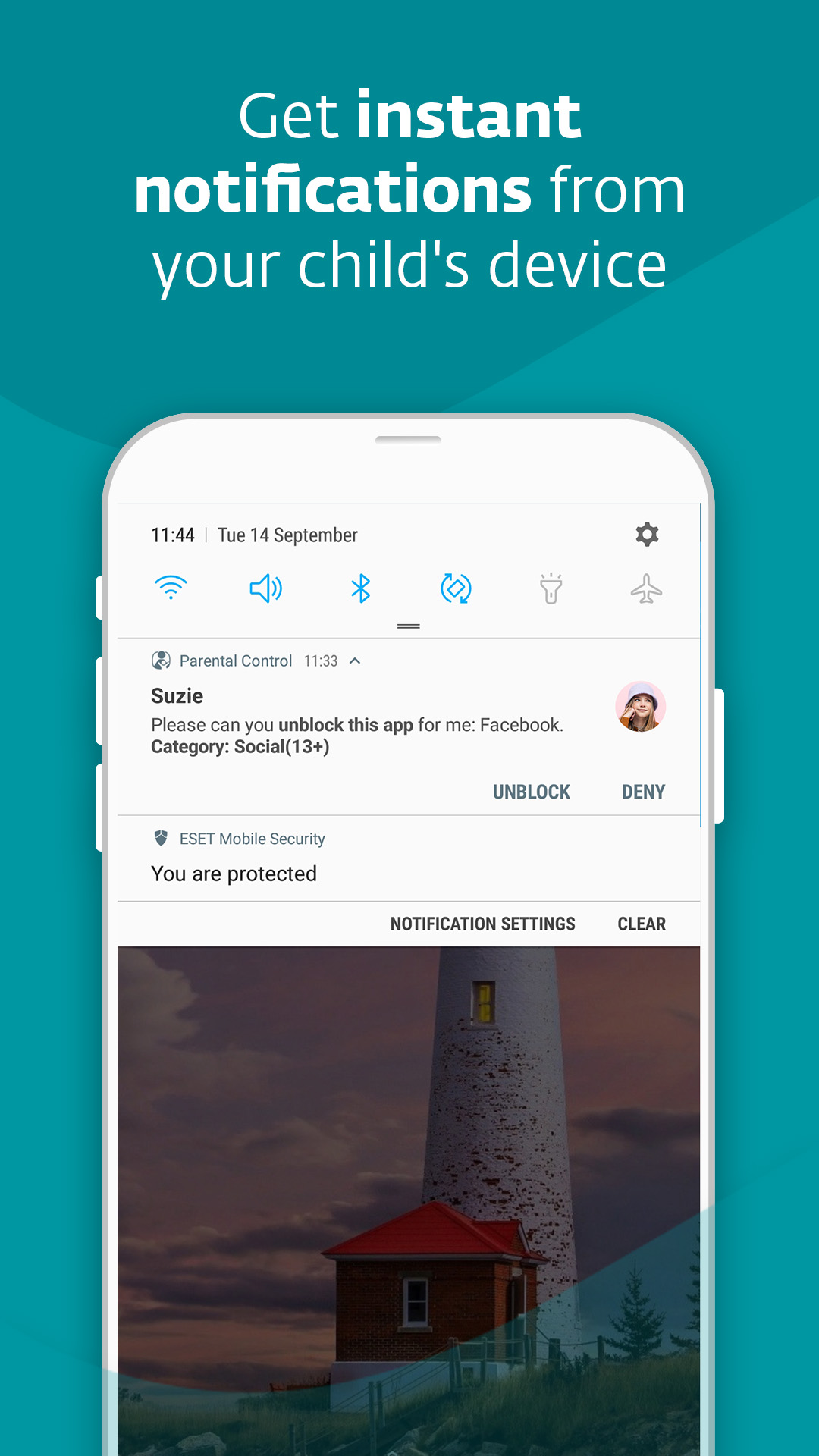 اسکرین شات 7 برنامه ESET Parental Control