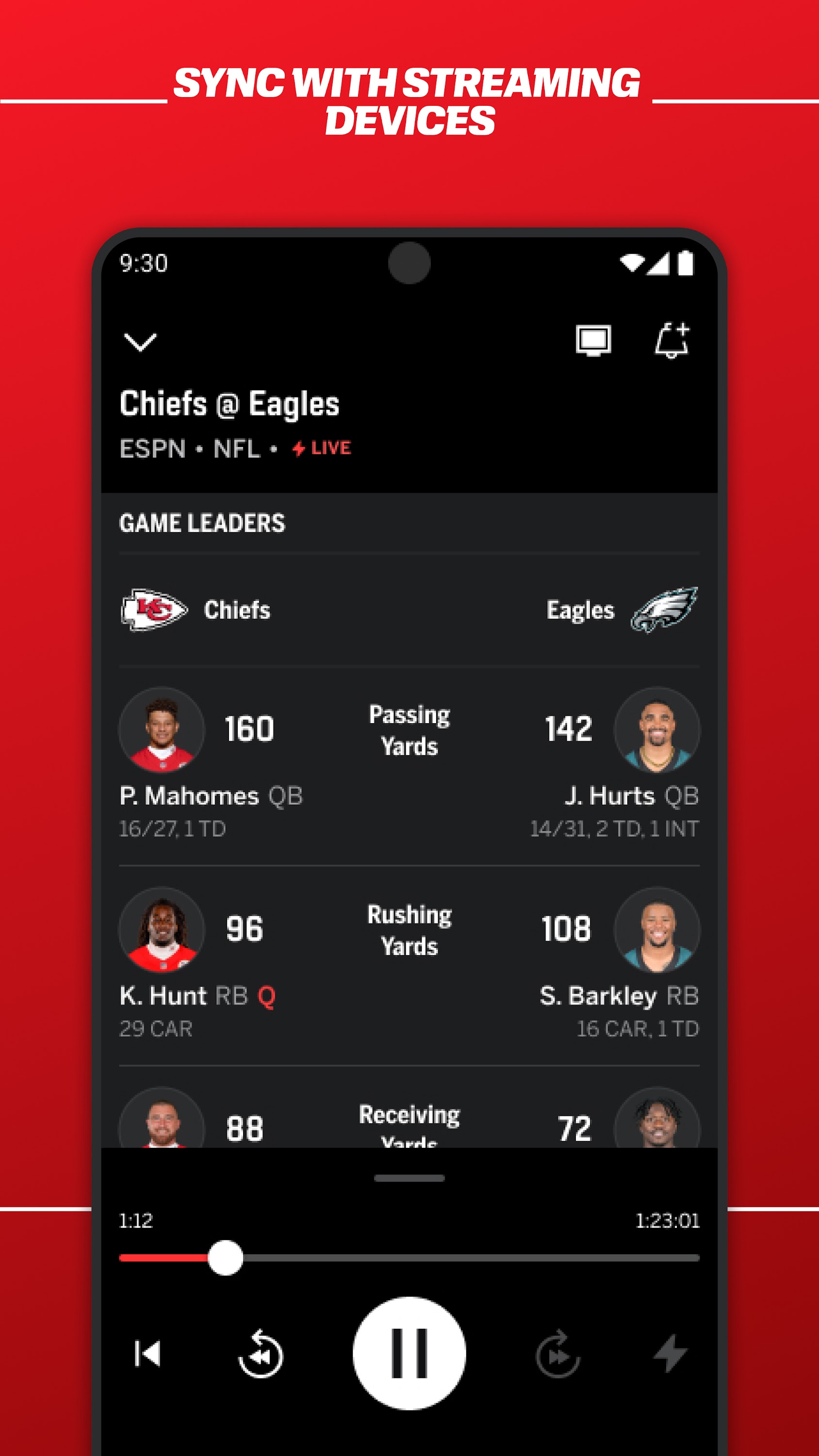 اسکرین شات 5 برنامه ESPN