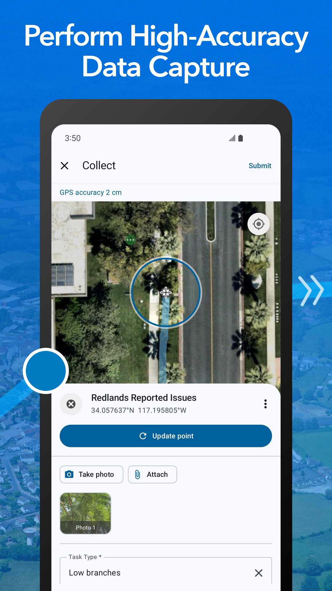 اسکرین شات 3 برنامه ArcGIS Field Maps