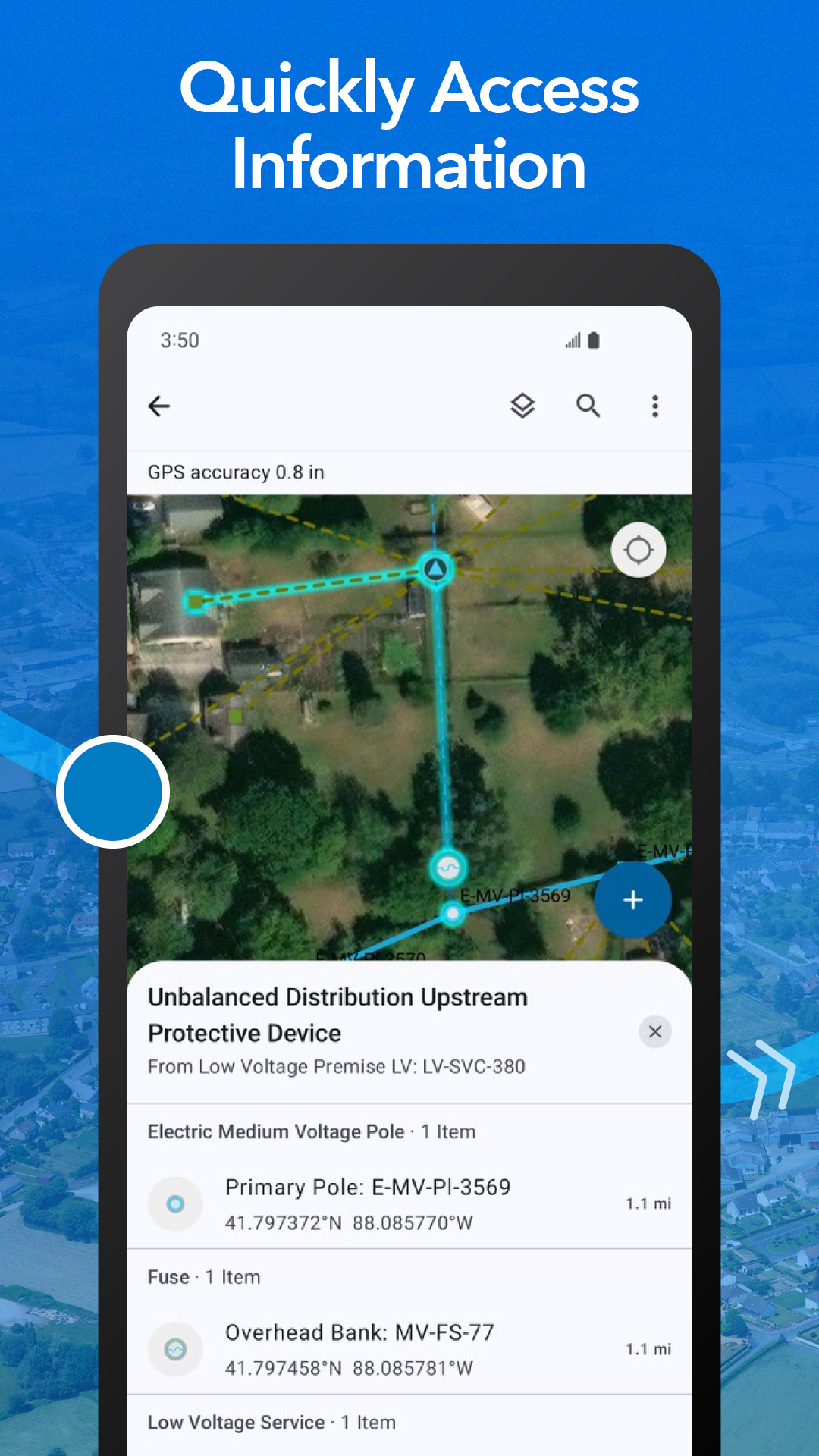اسکرین شات 2 برنامه ArcGIS Field Maps