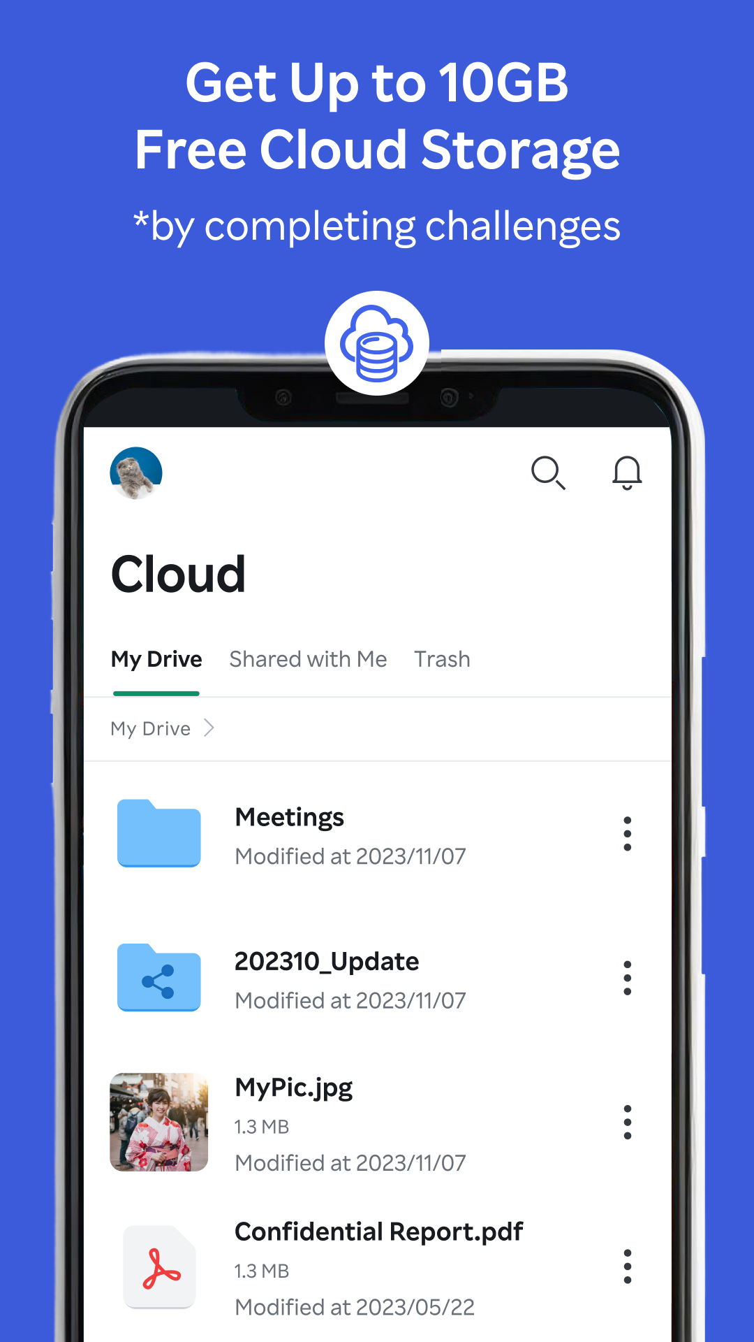 اسکرین شات 3 برنامه Rakuten Drive (Transfer&Cloud)