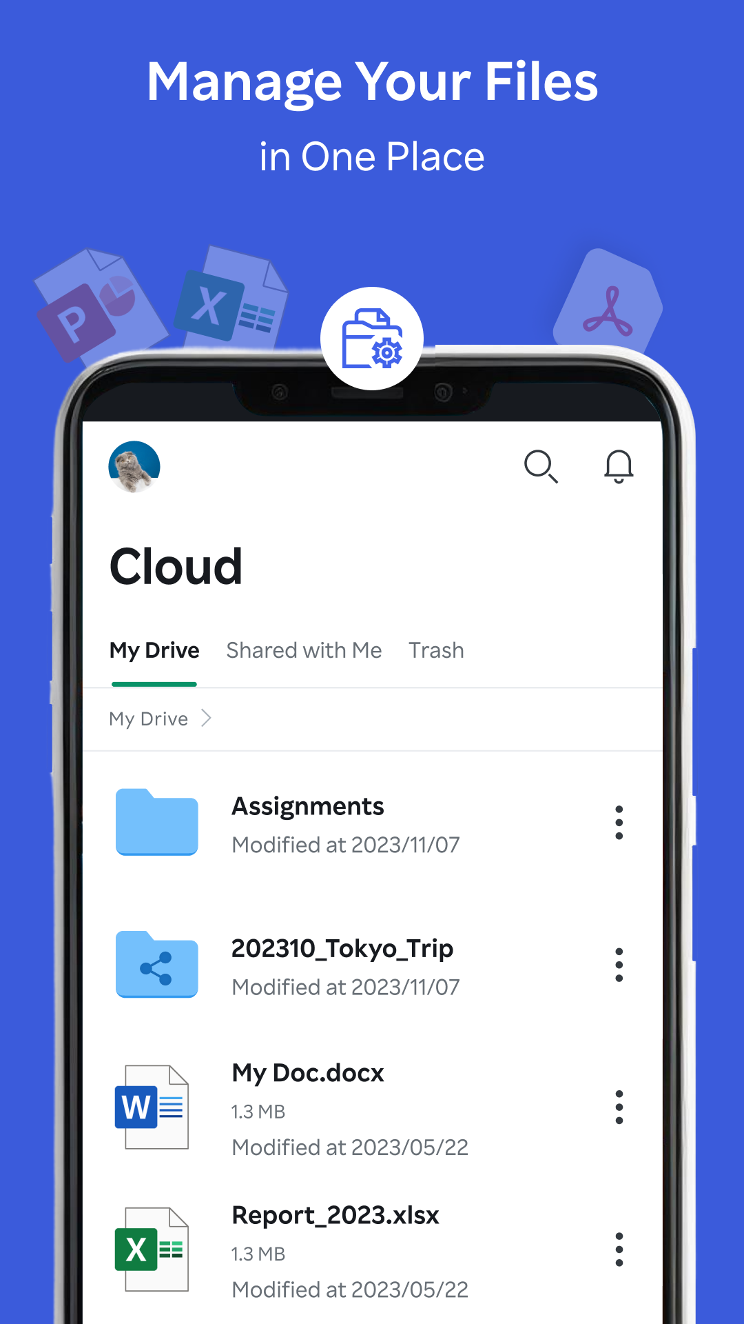 اسکرین شات 4 برنامه Rakuten Drive (Transfer&Cloud)