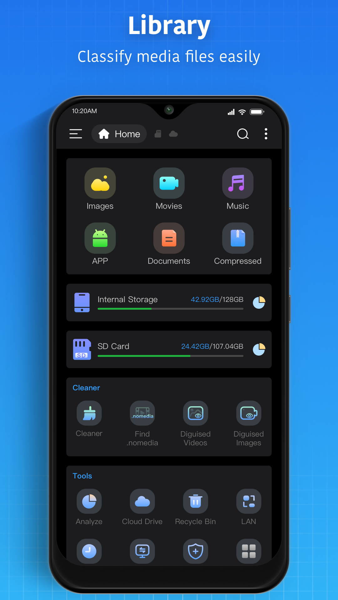 اسکرین شات 2 برنامه Super File Manager Explorer