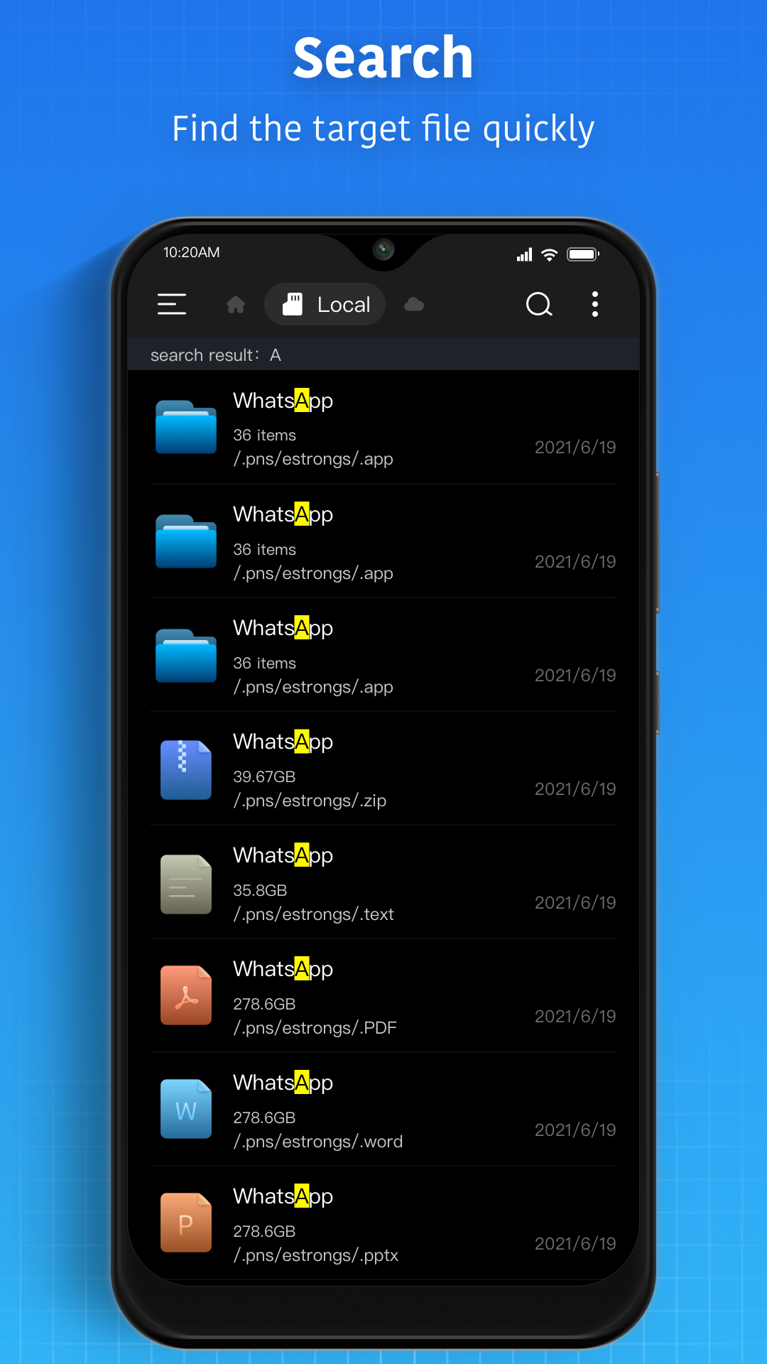 اسکرین شات 5 برنامه Super File Manager Explorer