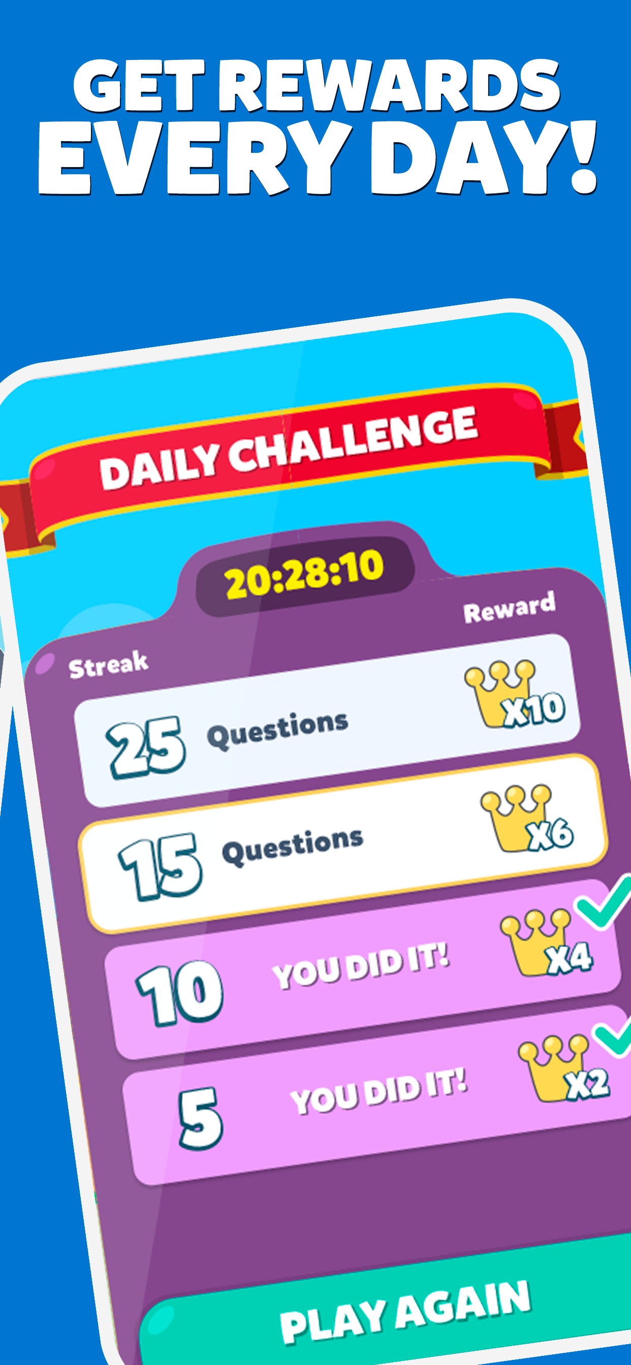 اسکرین شات 5 بازی Trivia Crack Retro Quiz