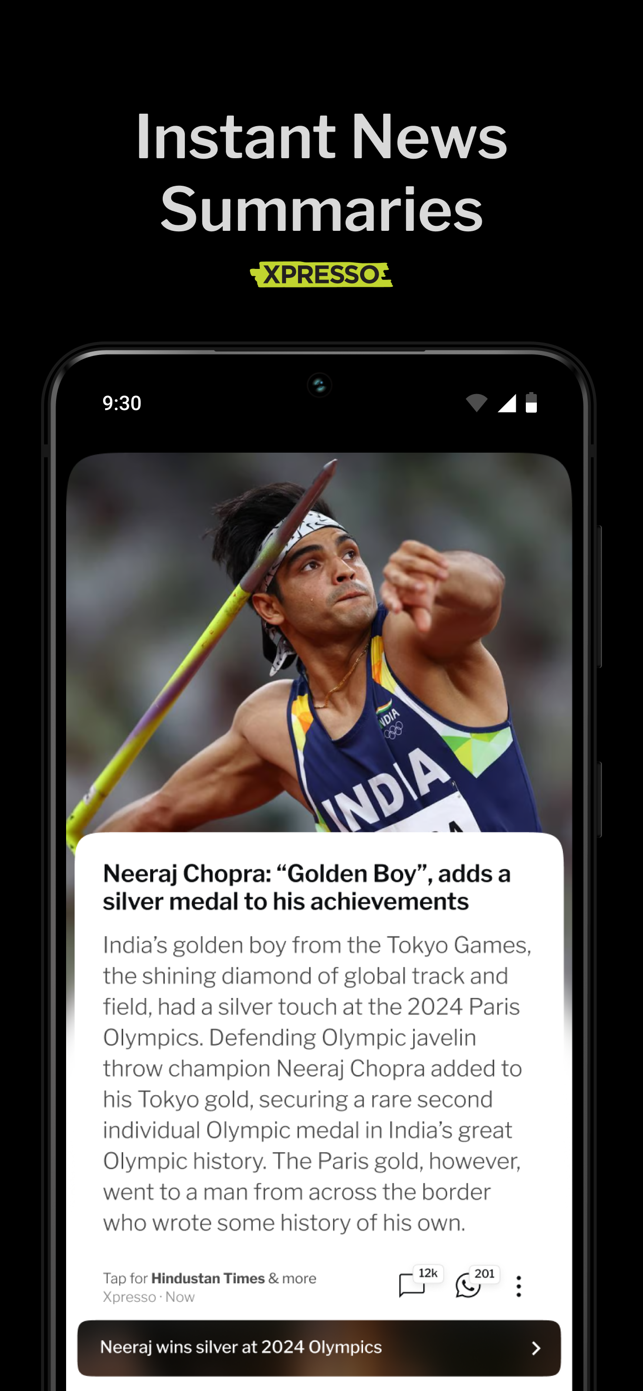 اسکرین شات 3 برنامه Dailyhunt - News & Magazines