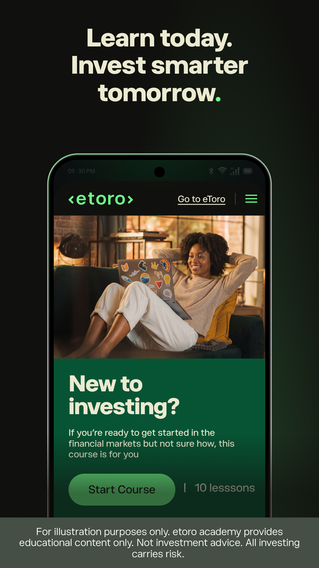 اسکرین شات 6 برنامه eToro: Trade. Invest. Connect.