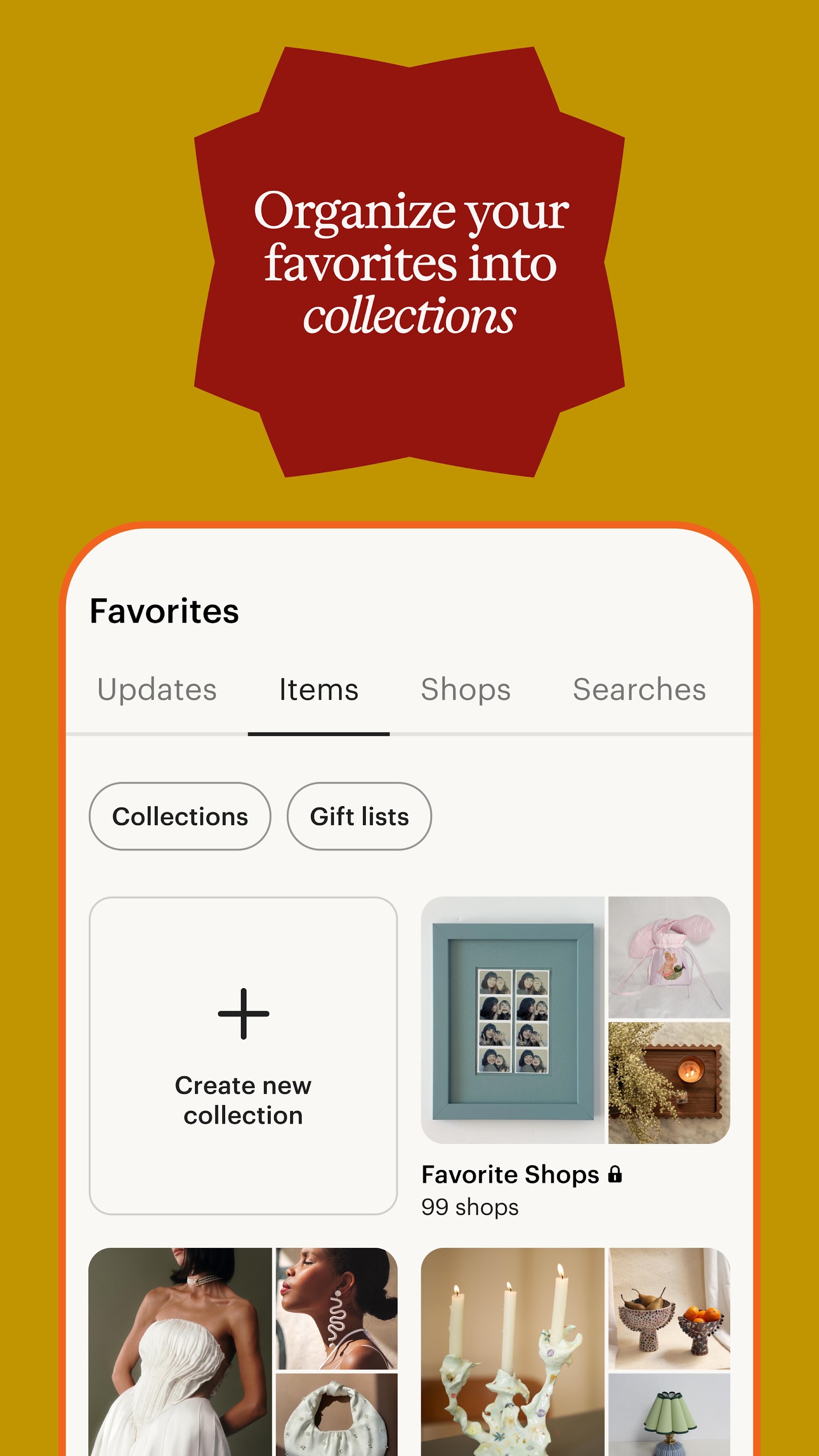 اسکرین شات 8 برنامه Etsy: Shop Home, Style & More