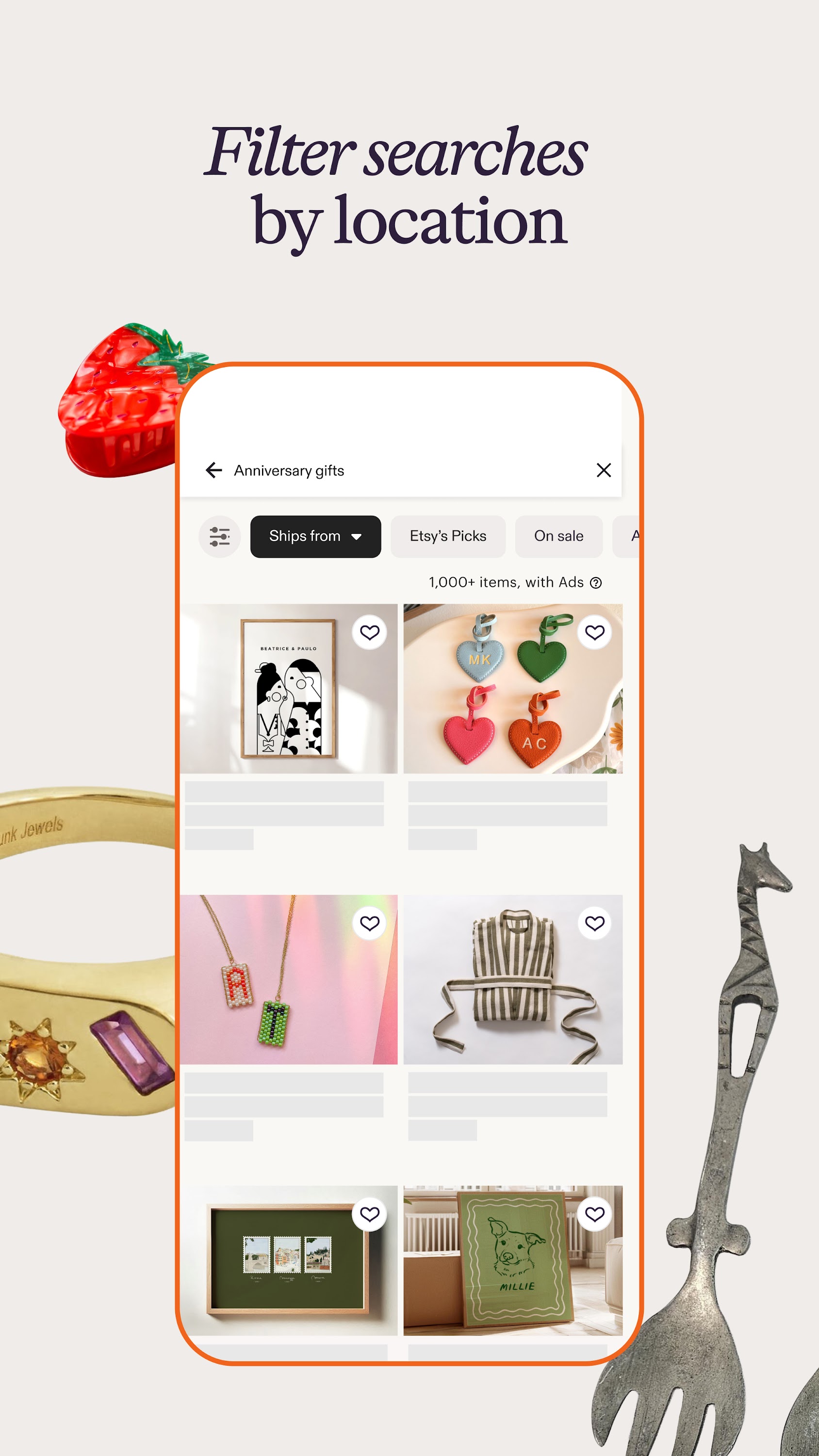 اسکرین شات 4 برنامه Etsy: Shop Home, Style & More