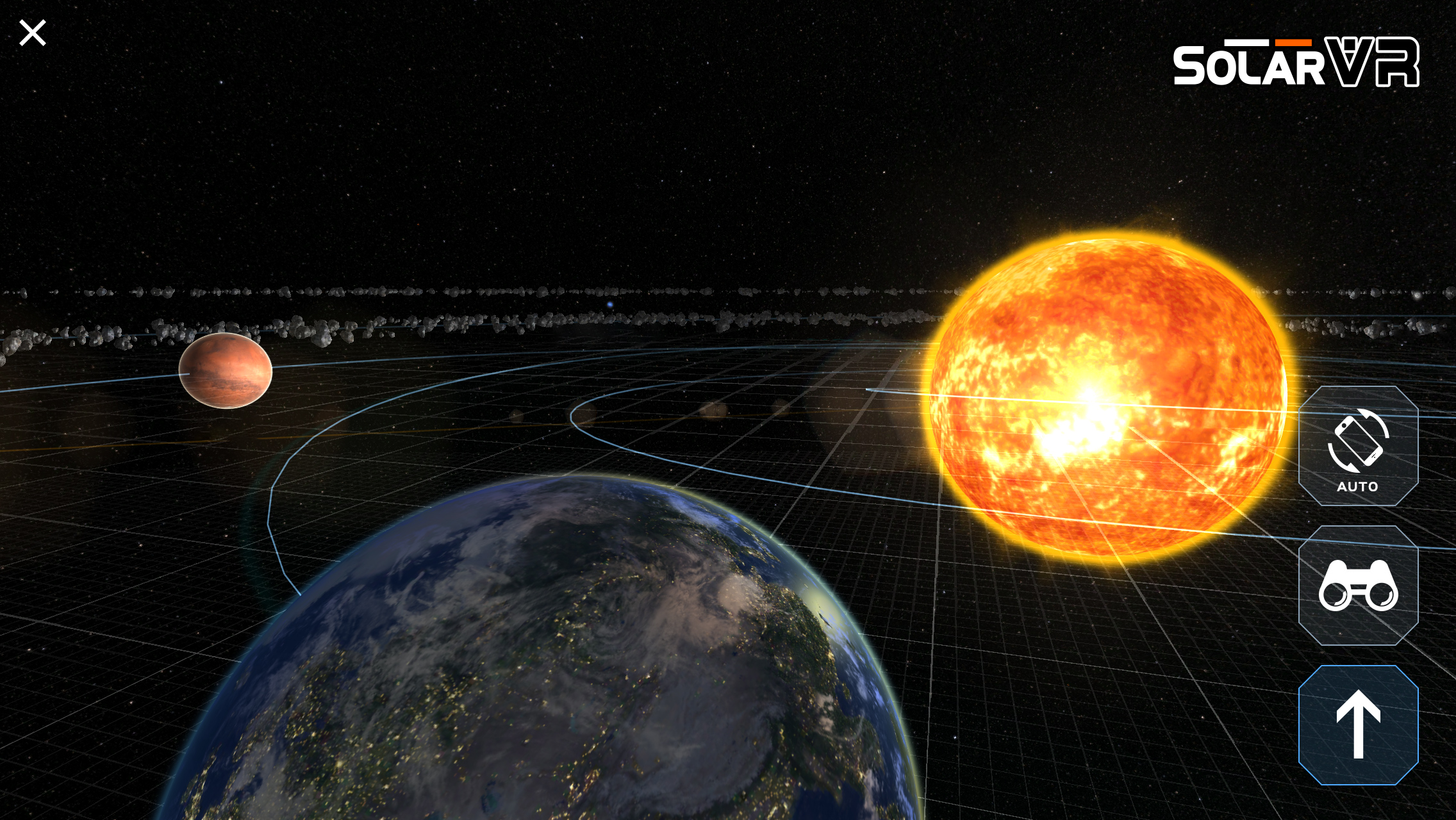 اسکرین شات 4 برنامه Solar System Scope VR