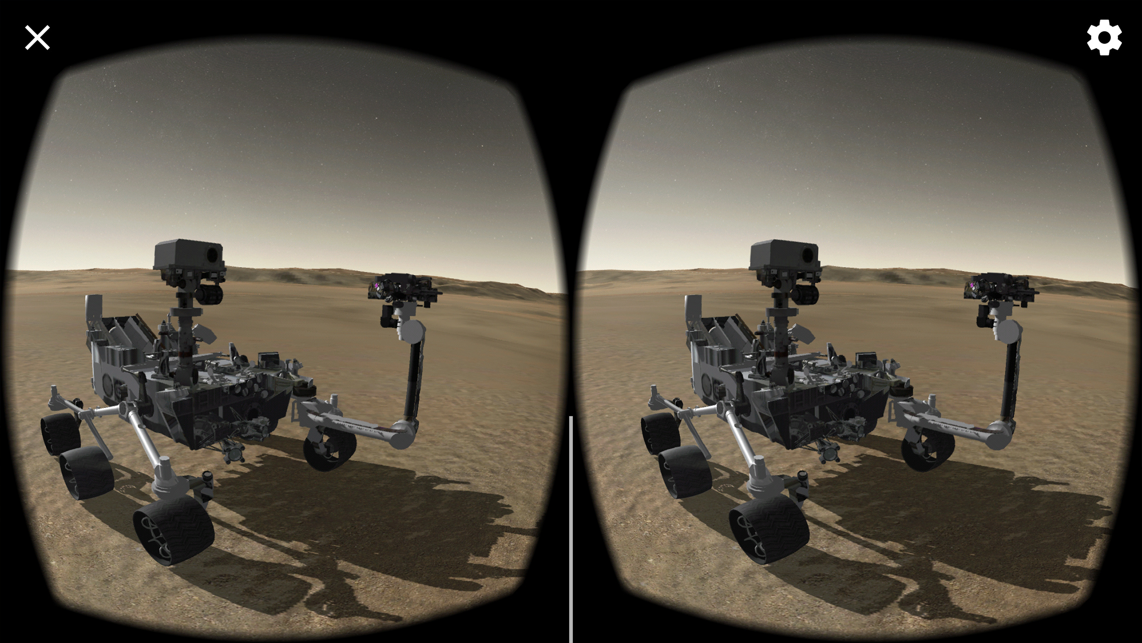 اسکرین شات 6 برنامه Solar System Scope VR