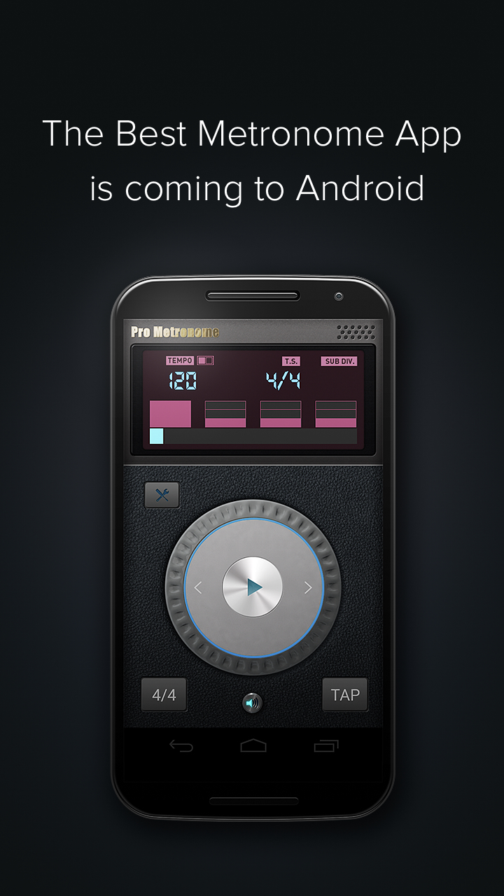 اسکرین شات 1 برنامه Pro Metronome