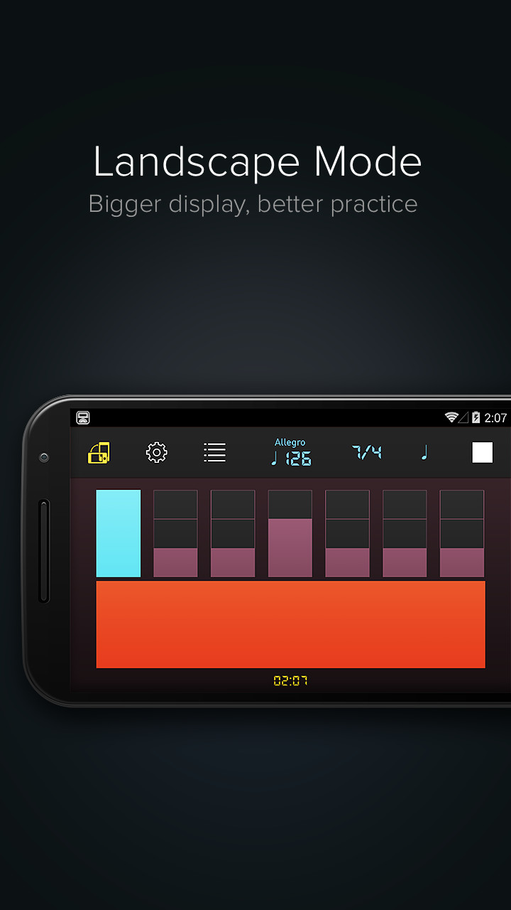 اسکرین شات 8 برنامه Pro Metronome