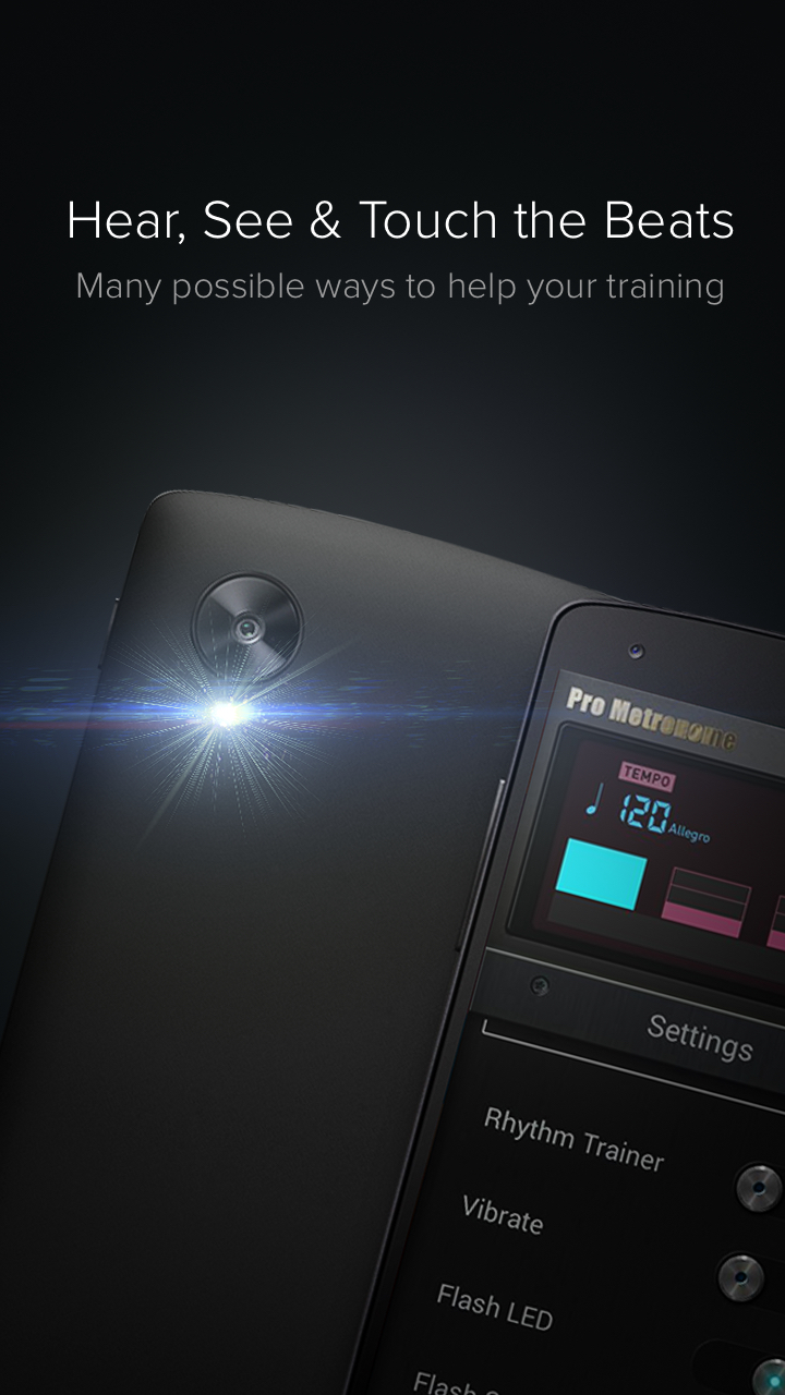 اسکرین شات 2 برنامه Pro Metronome