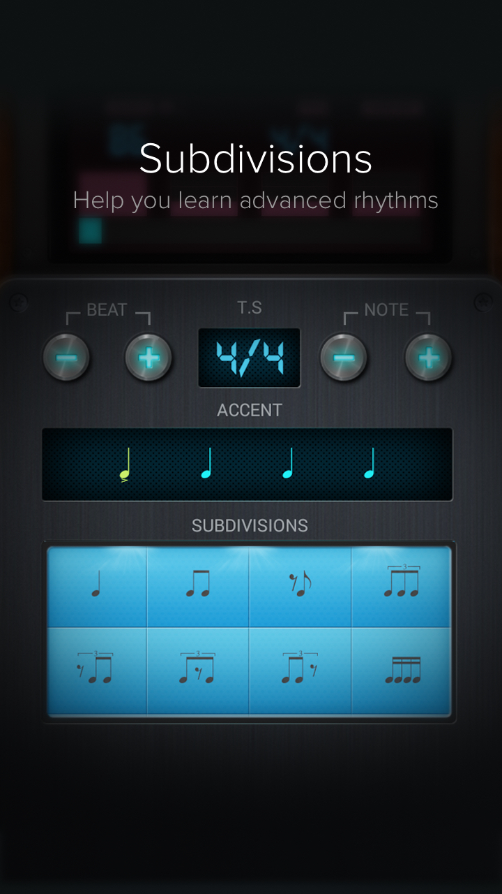 اسکرین شات 3 برنامه Pro Metronome