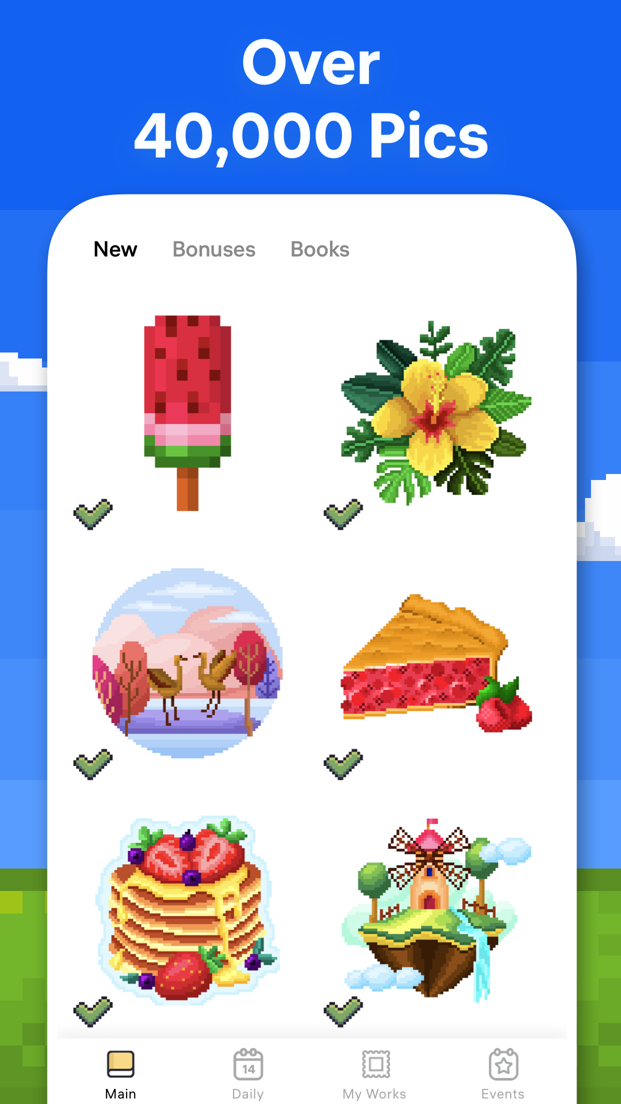 اسکرین شات 2 بازی Pixel Art - Color by Number