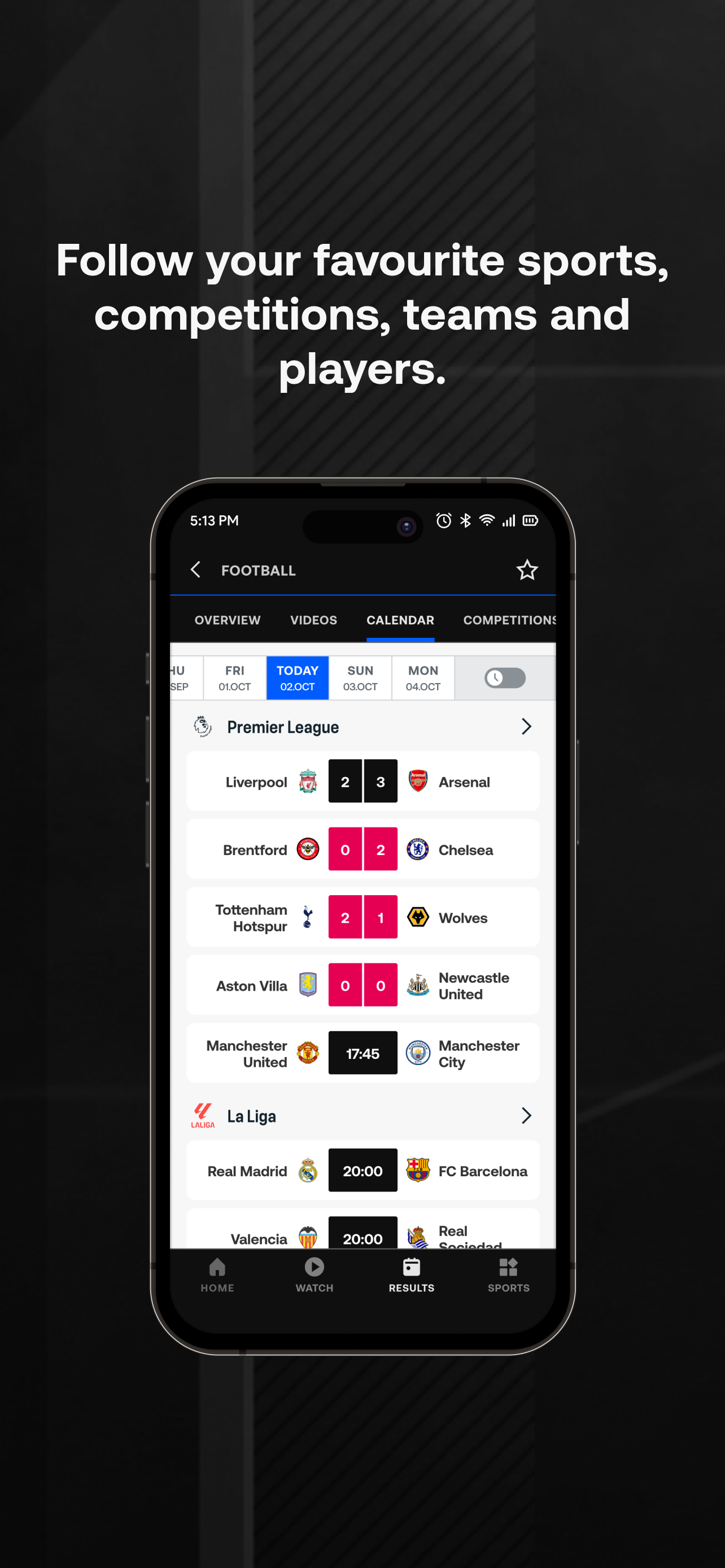 اسکرین شات 5 برنامه Eurosport: News & Results