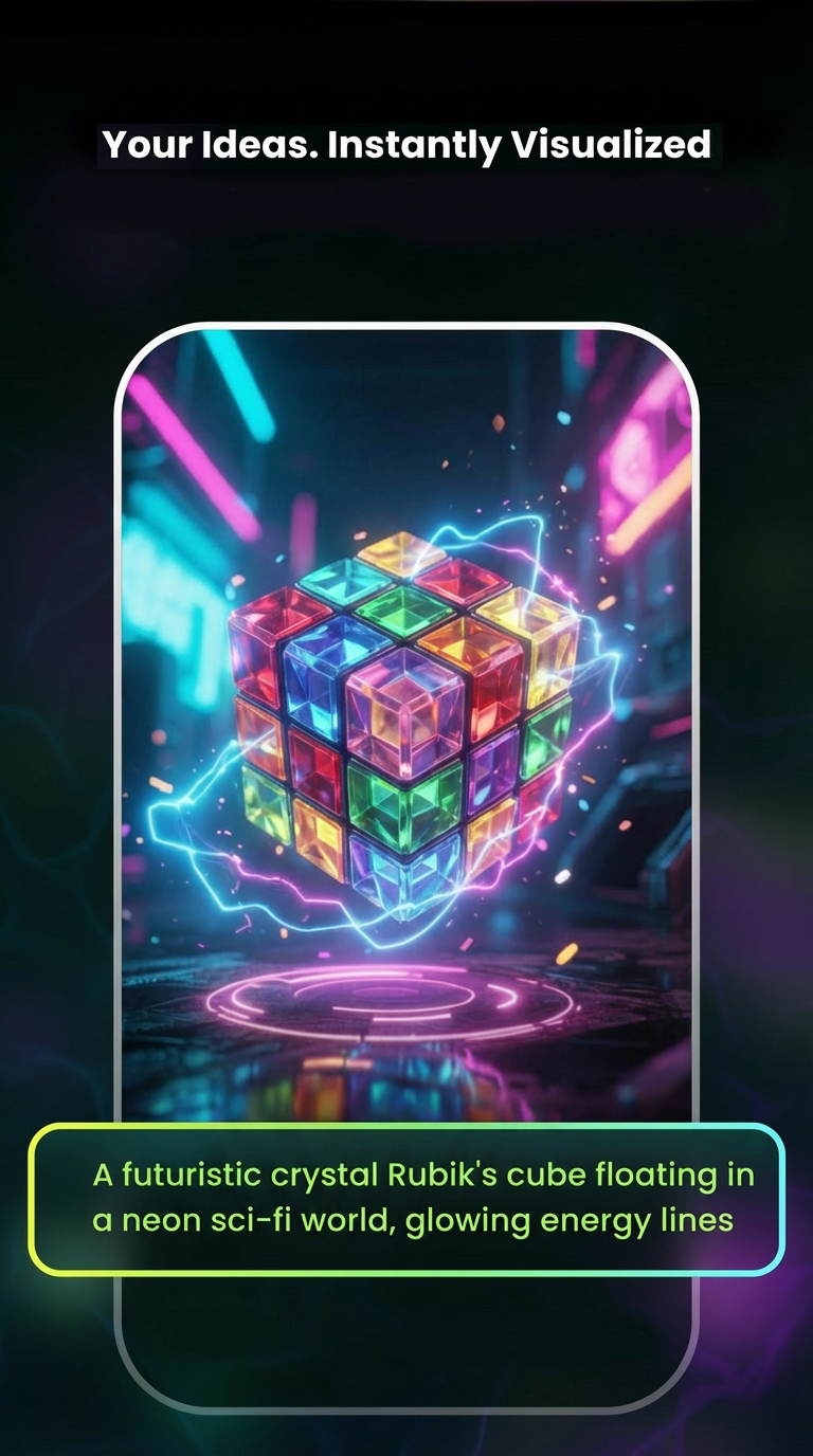 اسکرین شات 1 برنامه GoArt - AI Art Image Generator