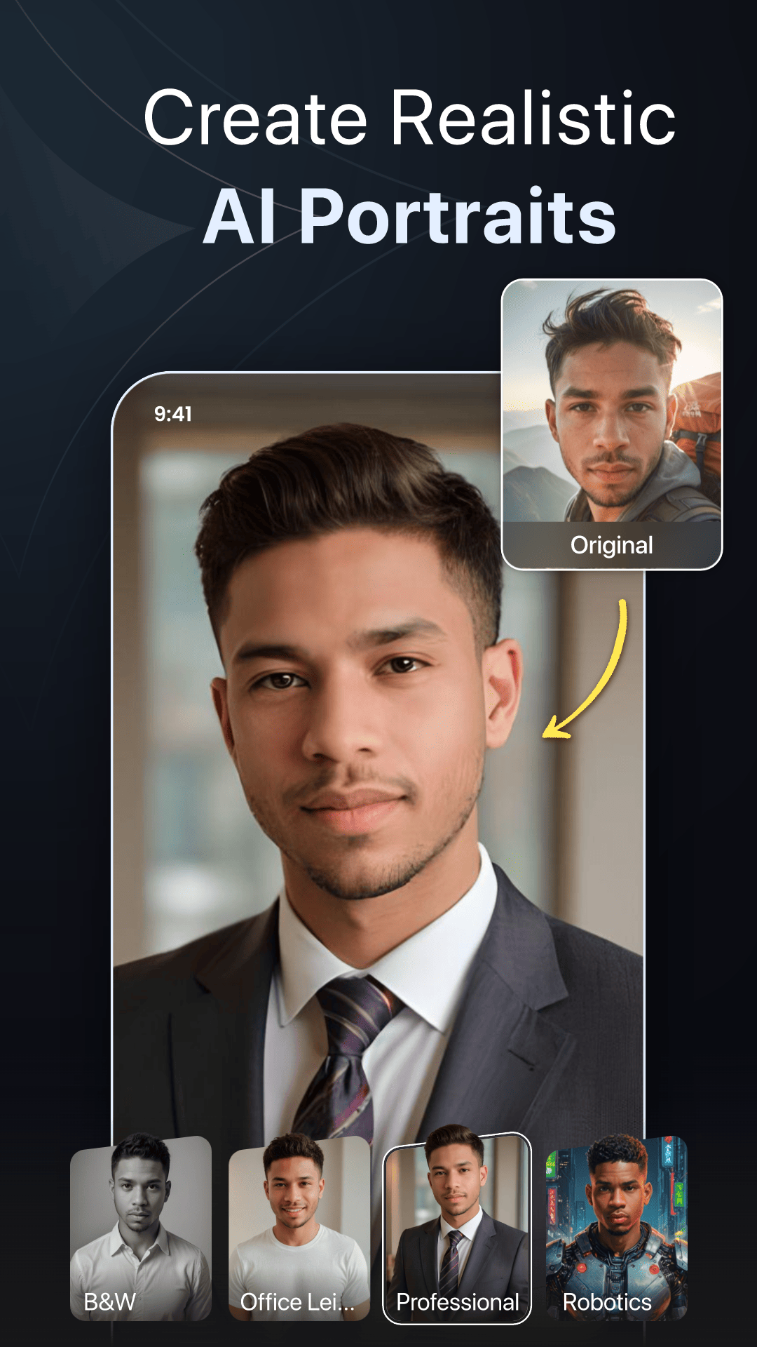 اسکرین شات 5 برنامه AI Attractiveness Test-Facewow