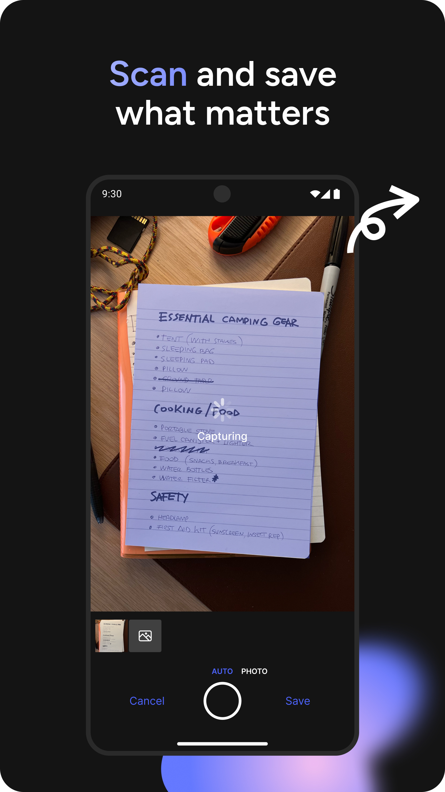 اسکرین شات 5 برنامه Evernote - Note Organizer
