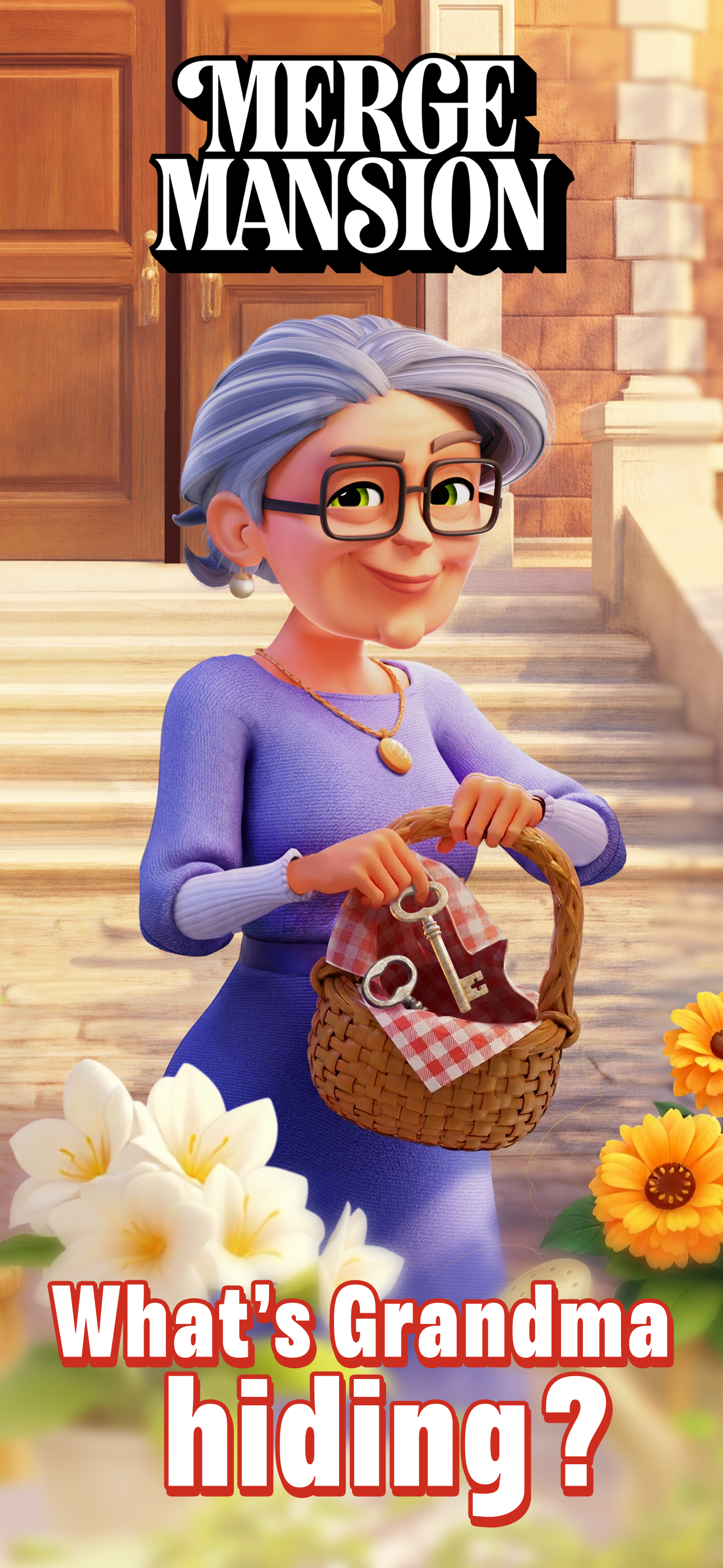 اسکرین شات 1 بازی Merge Mansion: Puzzles & Story
