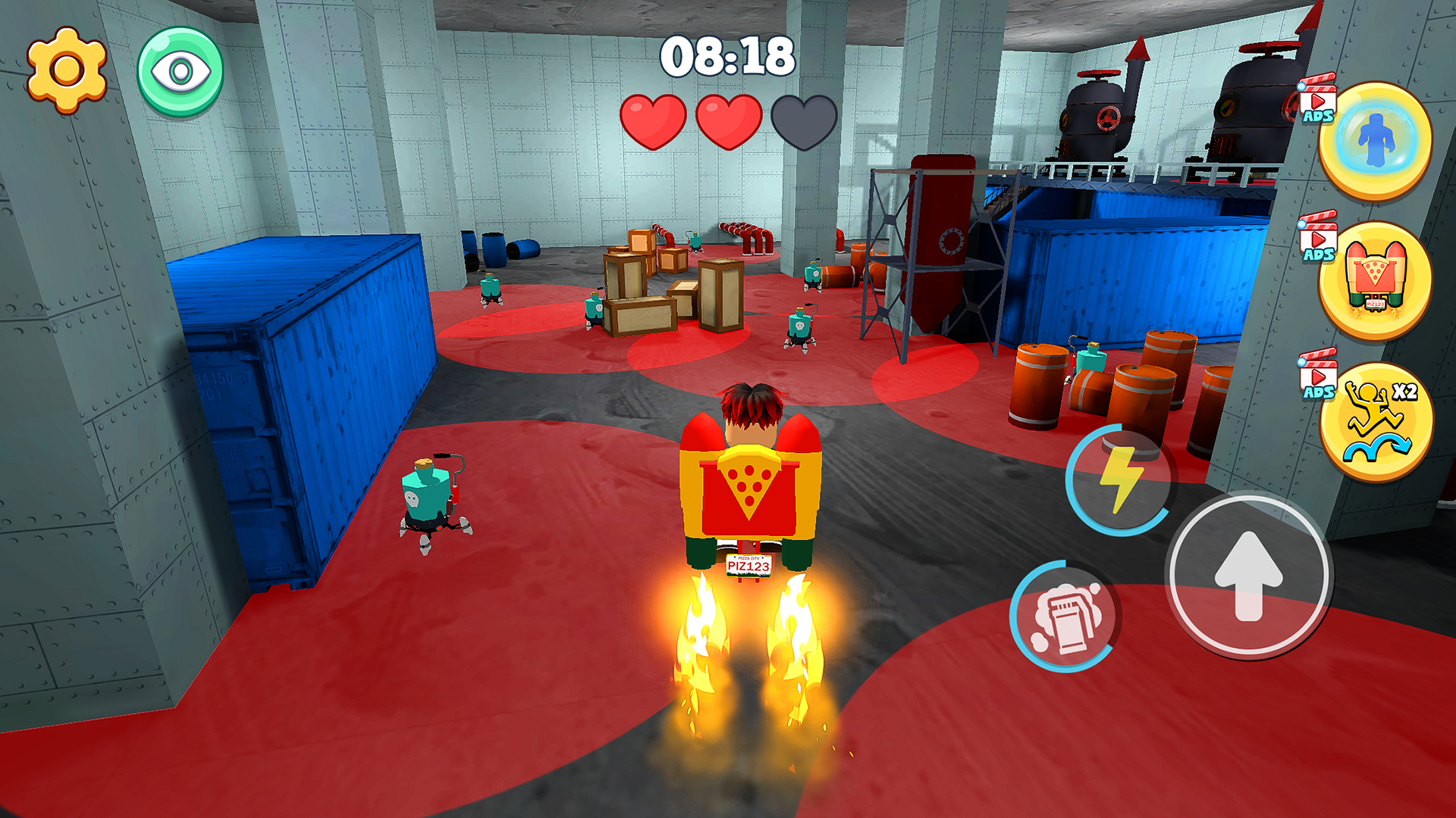 اسکرین شات 4 بازی Evil Papa Pizzeria Obby