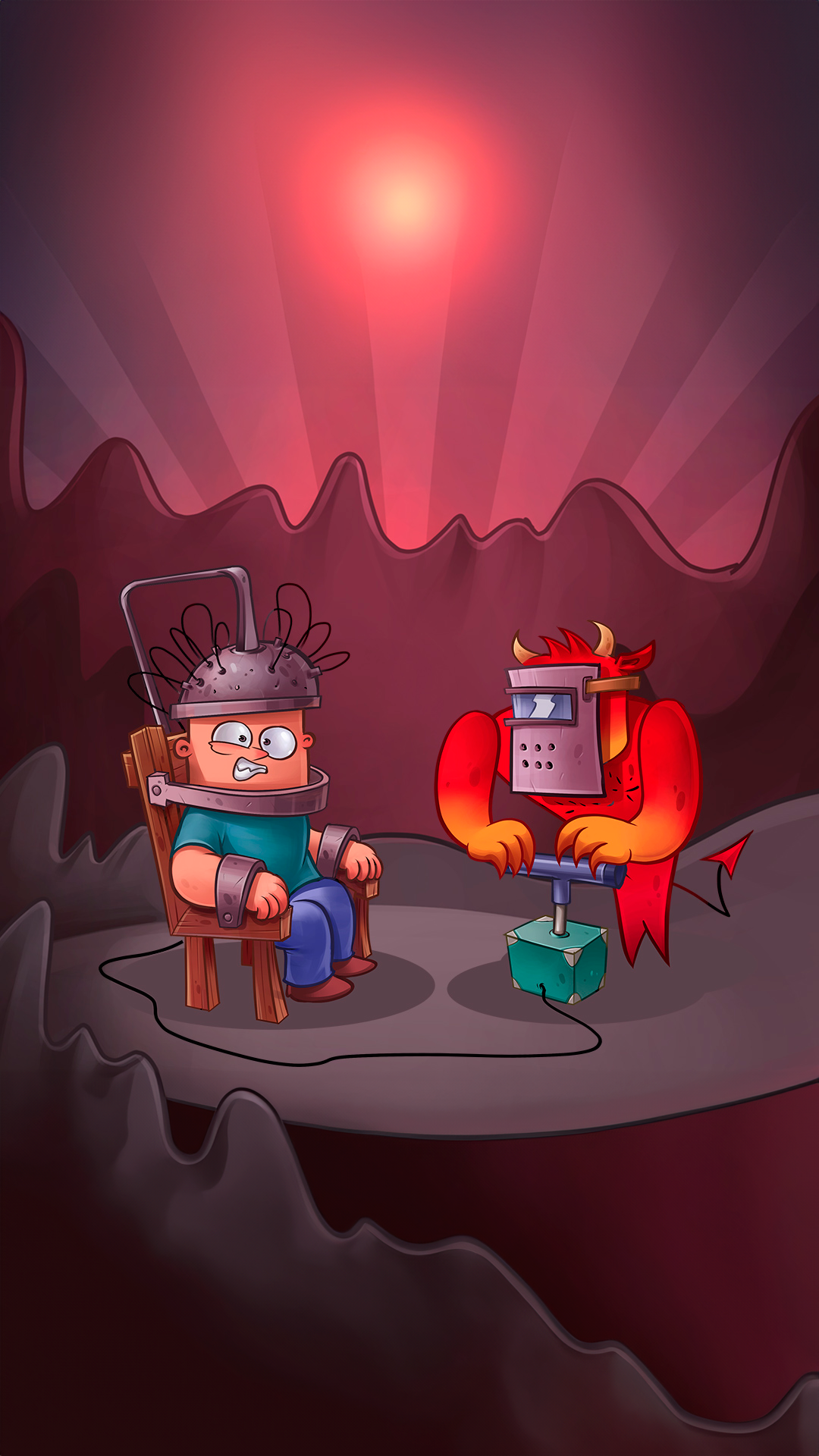اسکرین شات 4 بازی Idle Evil Clicker: Hell Tap