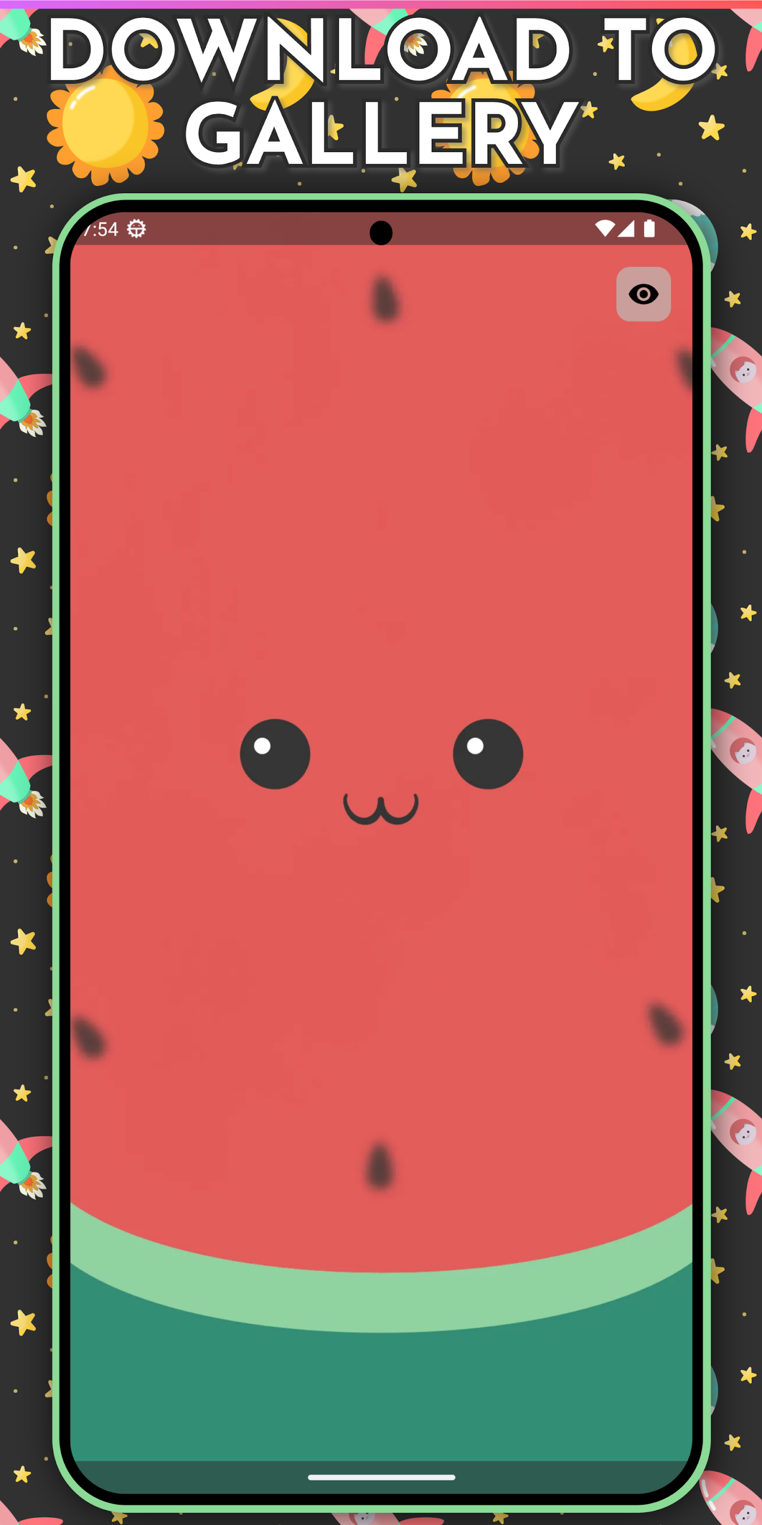 اسکرین شات 8 برنامه Cute Wallpapers - Kawaii