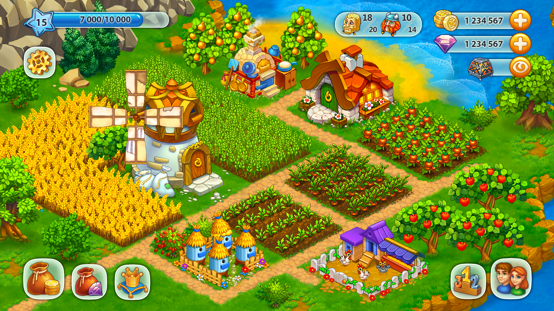 اسکرین شات 5 بازی Harvest Land