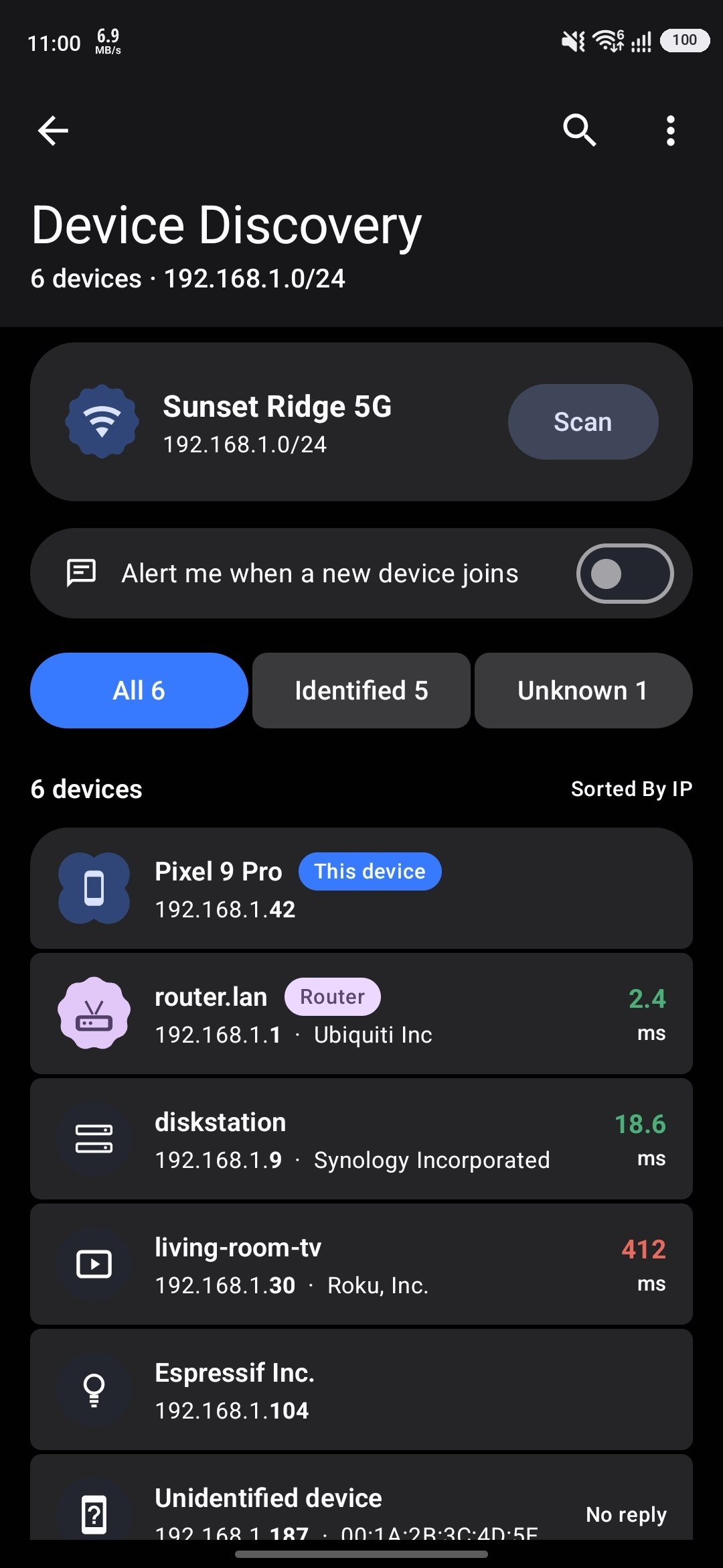 اسکرین شات 5 برنامه NetworkFlow: Data & Speed
