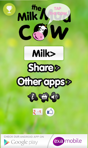 اسکرین شات 1 برنامه Milk the Mad Cow