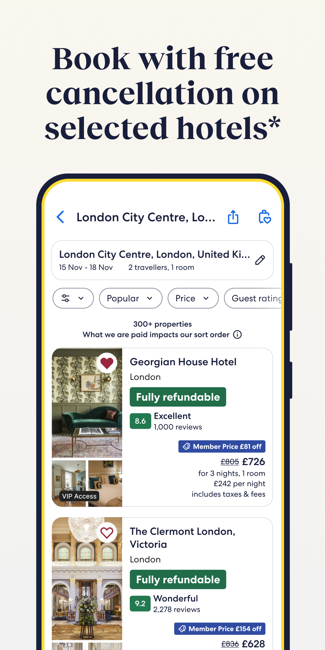 اسکرین شات 5 برنامه Expedia: Hotels, Flights, Cars