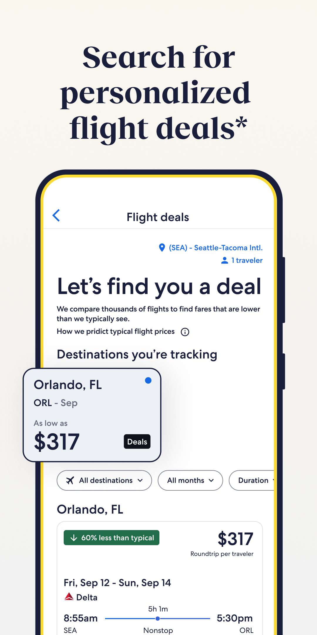 اسکرین شات 4 برنامه Expedia: Hotels, Flights, Cars