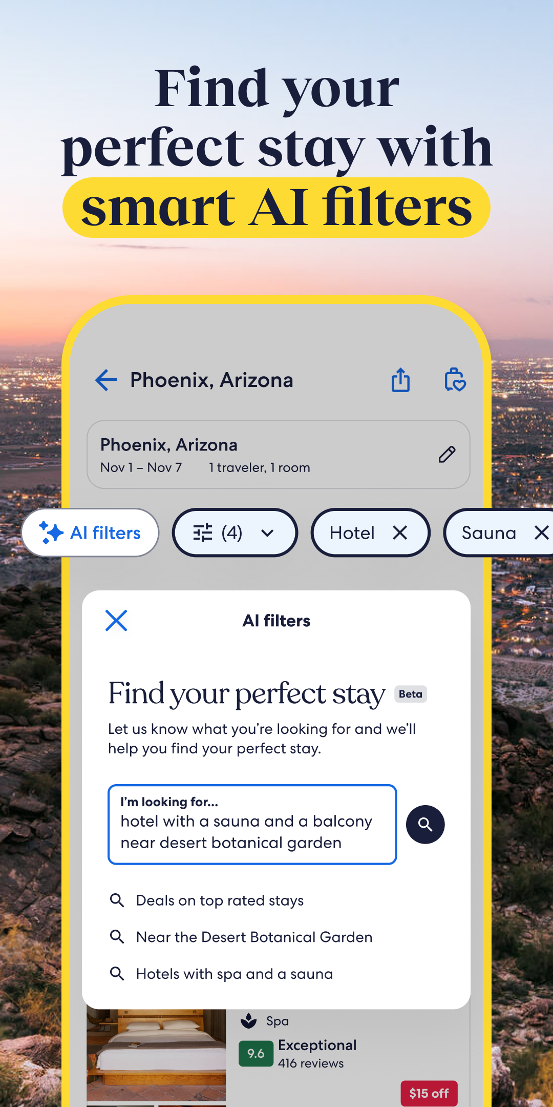 اسکرین شات 6 برنامه Expedia: Travel, Hotel, Flight