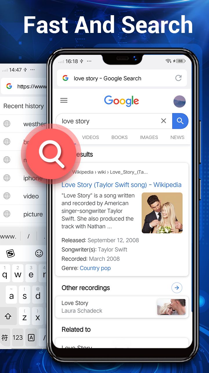 اسکرین شات 3 برنامه Web Browser & Explorer