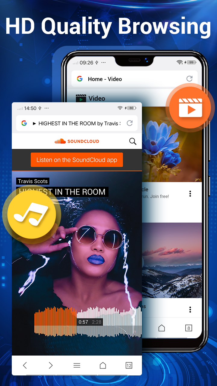 اسکرین شات 4 برنامه Web Browser & Explorer