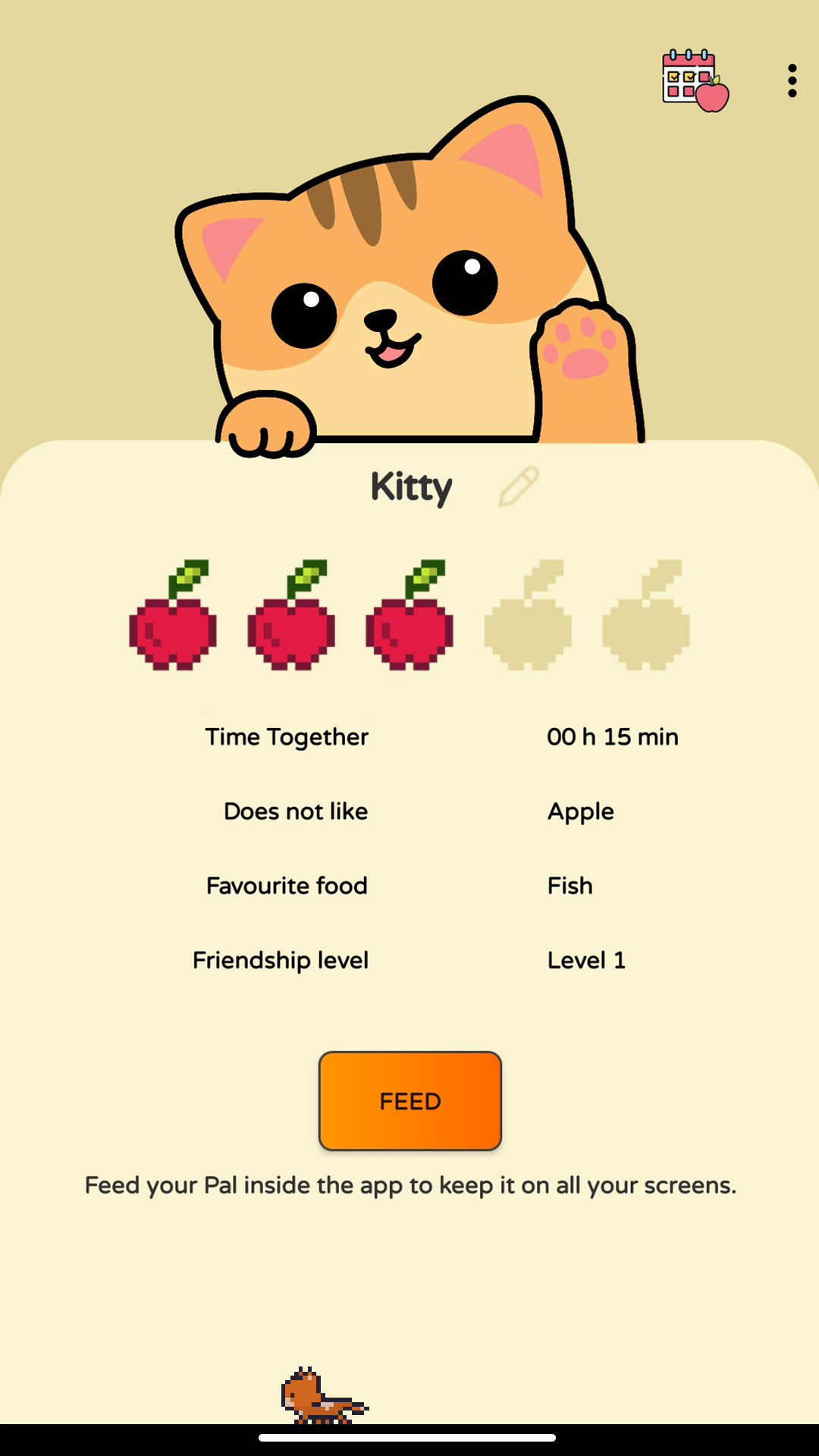 اسکرین شات 1 بازی Pixel Pals - Nav bar pets
