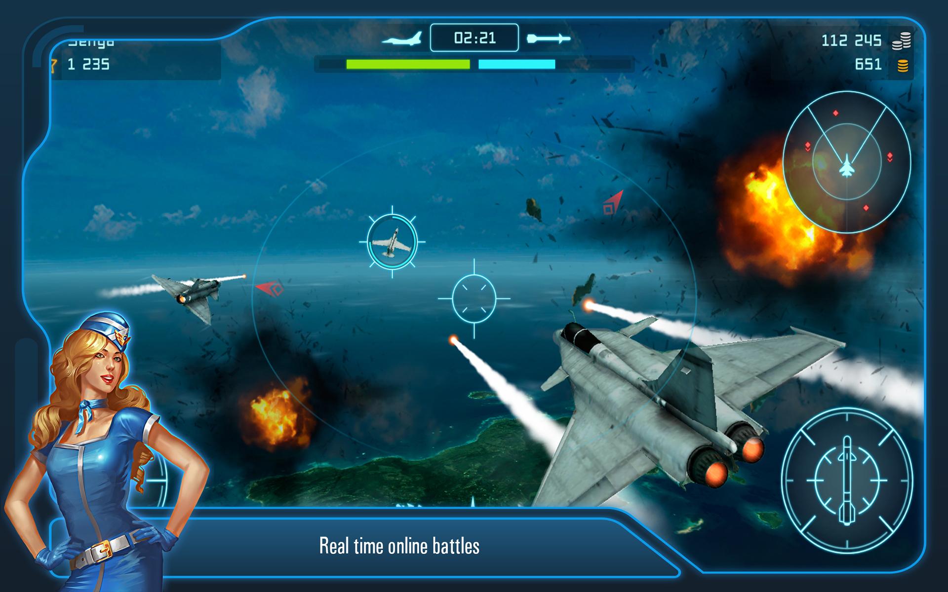 اسکرین شات 2 بازی Battle of Warplanes: War-Games