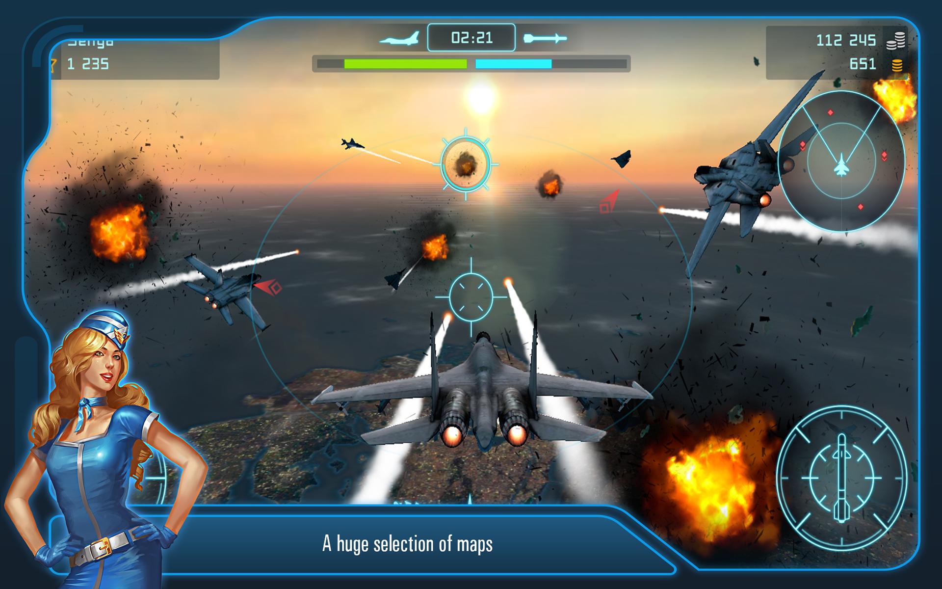 اسکرین شات 1 بازی Battle of Warplanes: War-Games