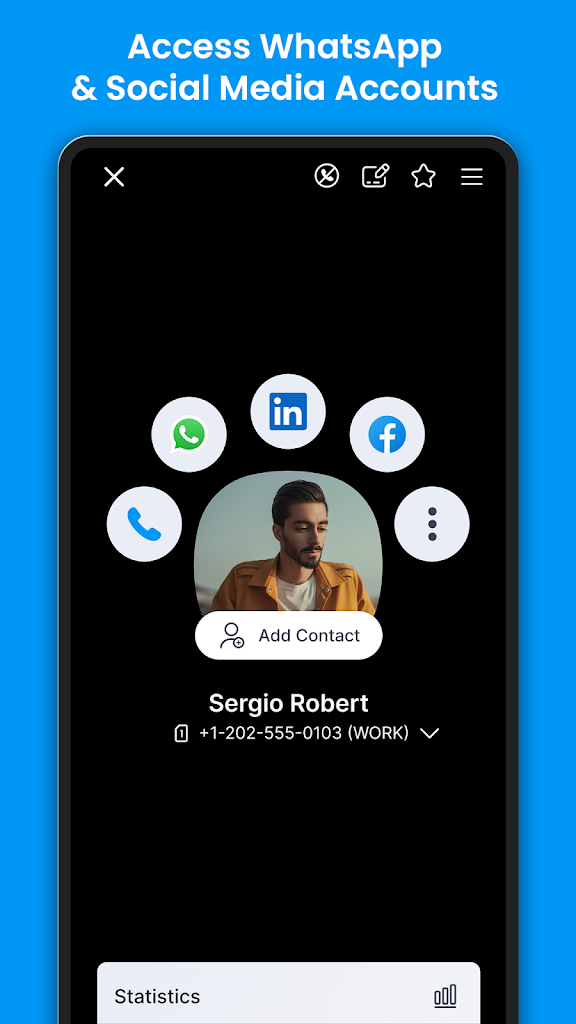 اسکرین شات 3 برنامه Eyecon Caller ID & Spam Block