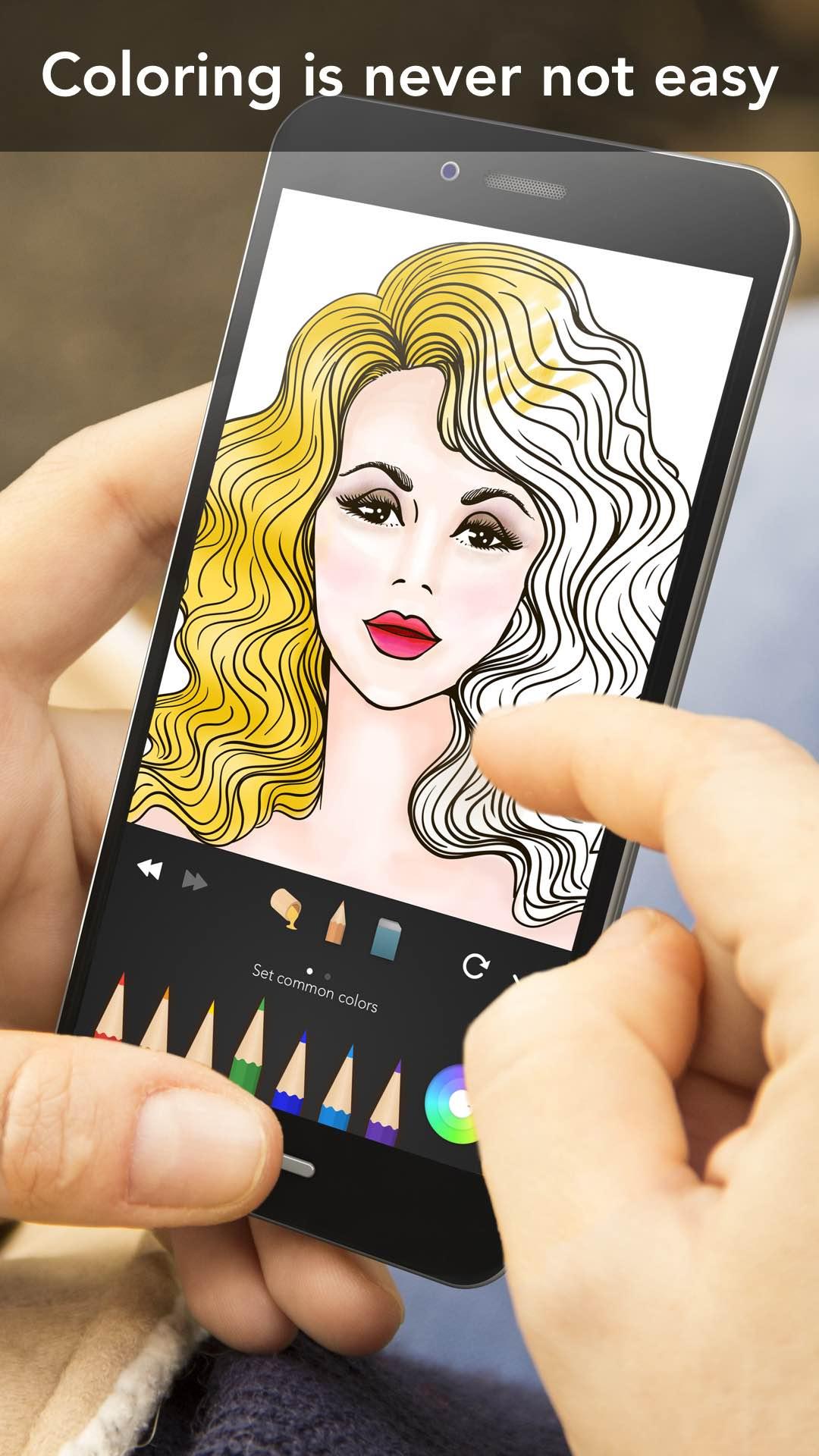 اسکرین شات 5 بازی Girls Coloring Book