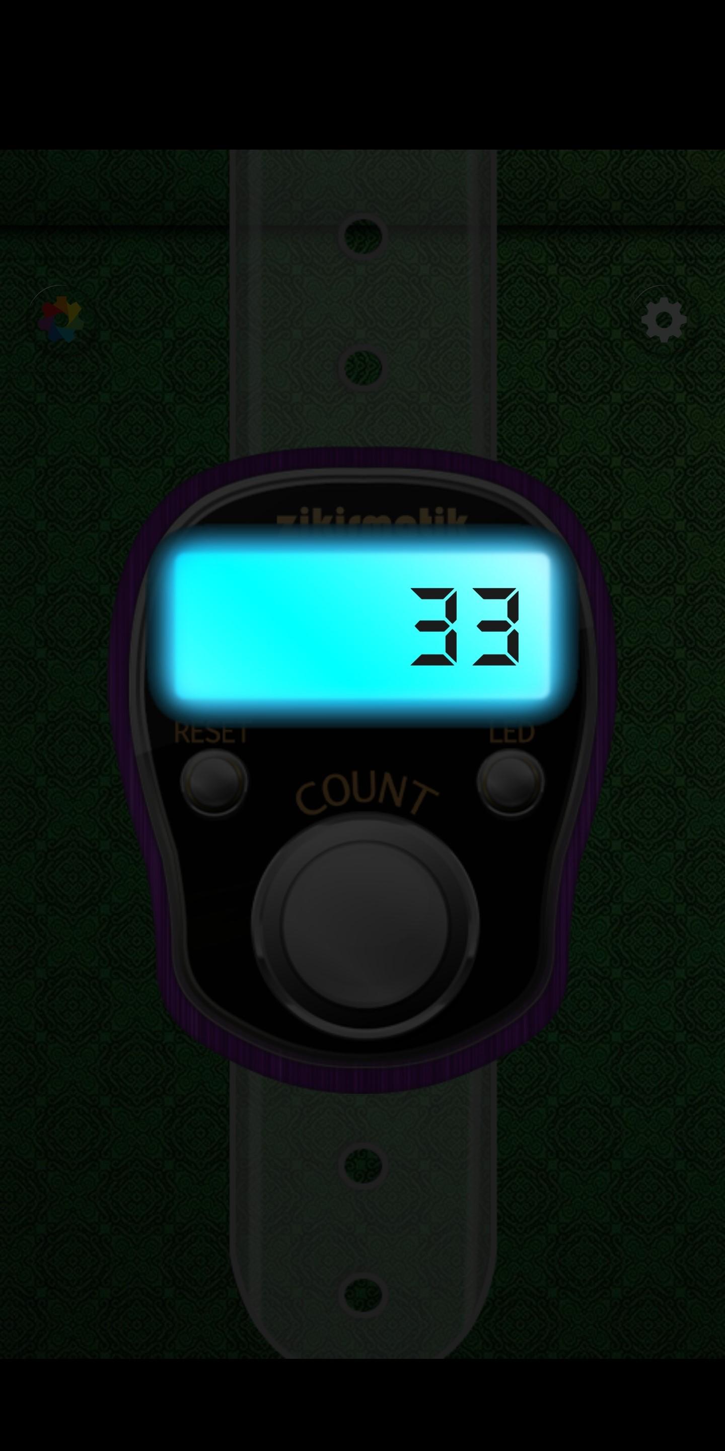 اسکرین شات 2 برنامه Real Tasbeeh Counter